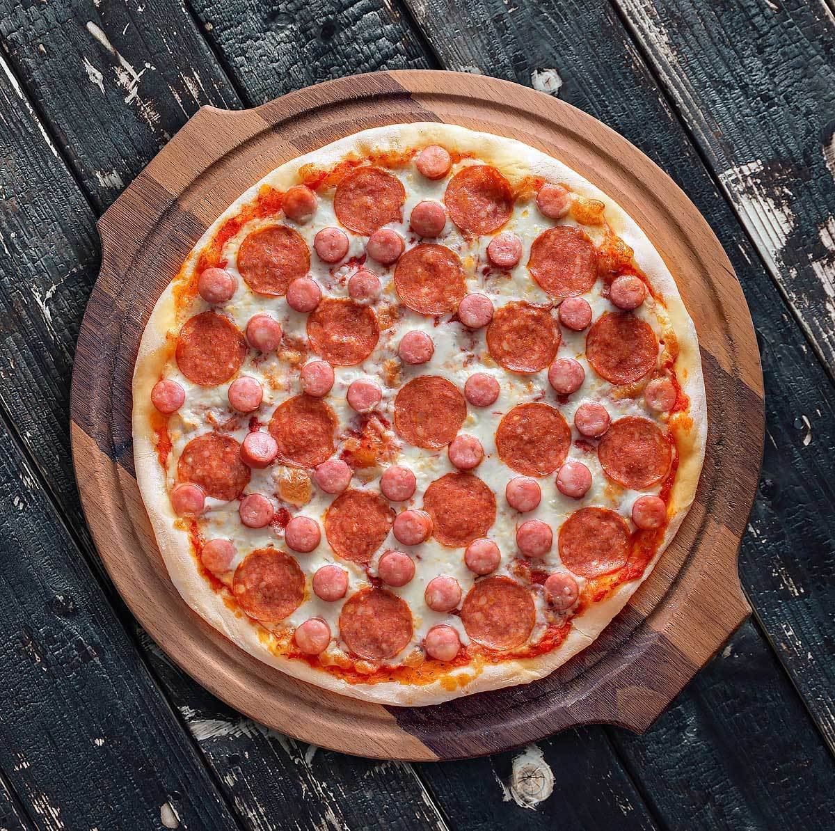 тонкая пицца пепперони рецепт фото 82
