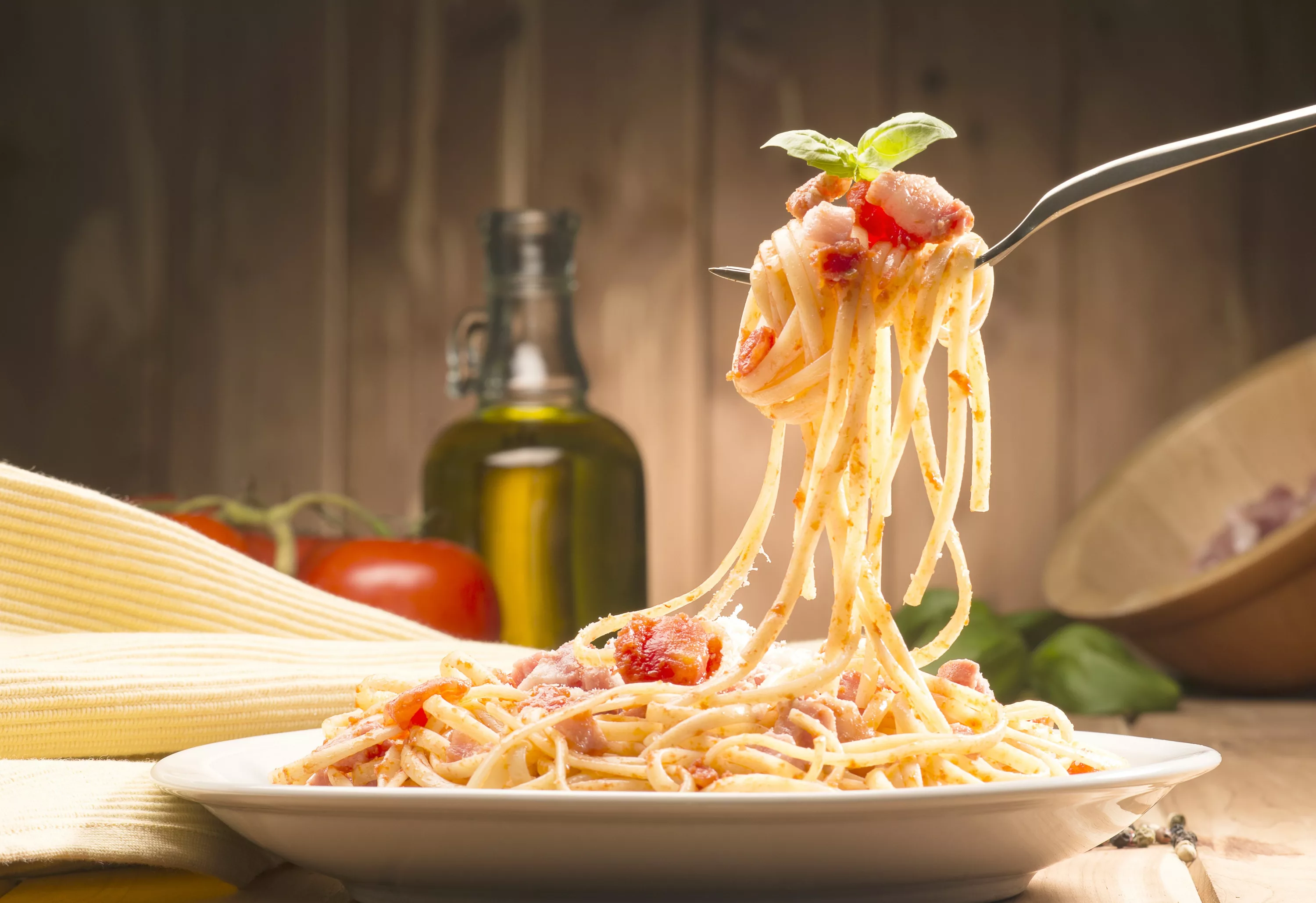 Итальянская кухня. Итальянская паста. Спагетти. Итальянская кухня паста.