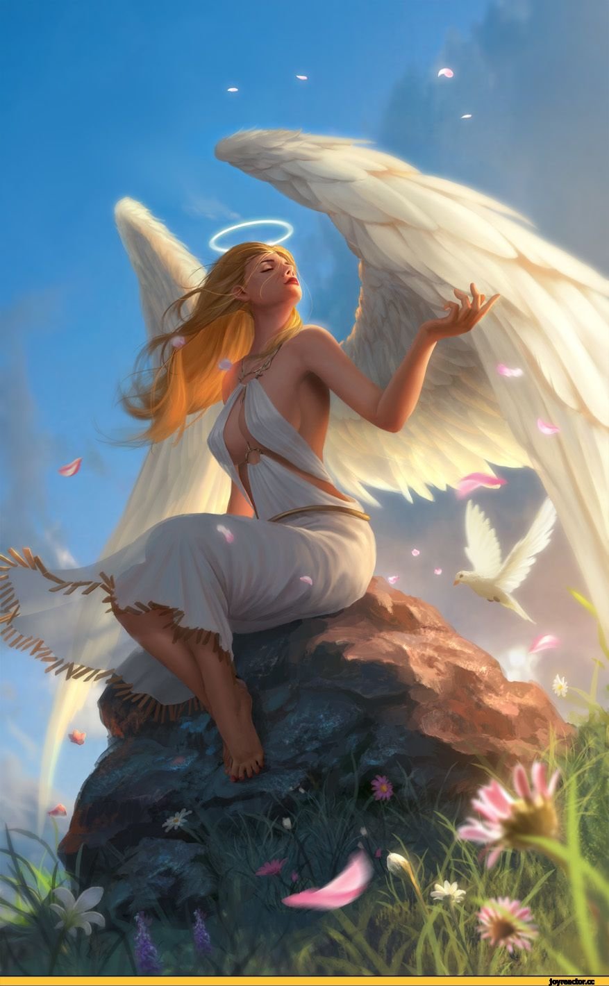 Девушка ангел с крыльями - 60 фото