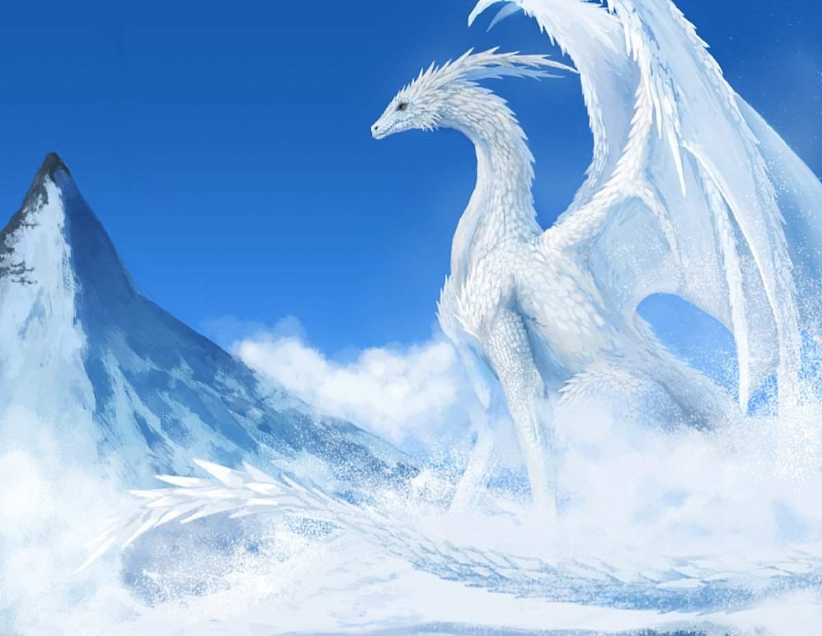 Снежный дракон читать полностью. Аэсоннэ драконица. Дракон ледяной (Draco occidentalis maritimus). Белый дракон рут. Красивый белый дракон.