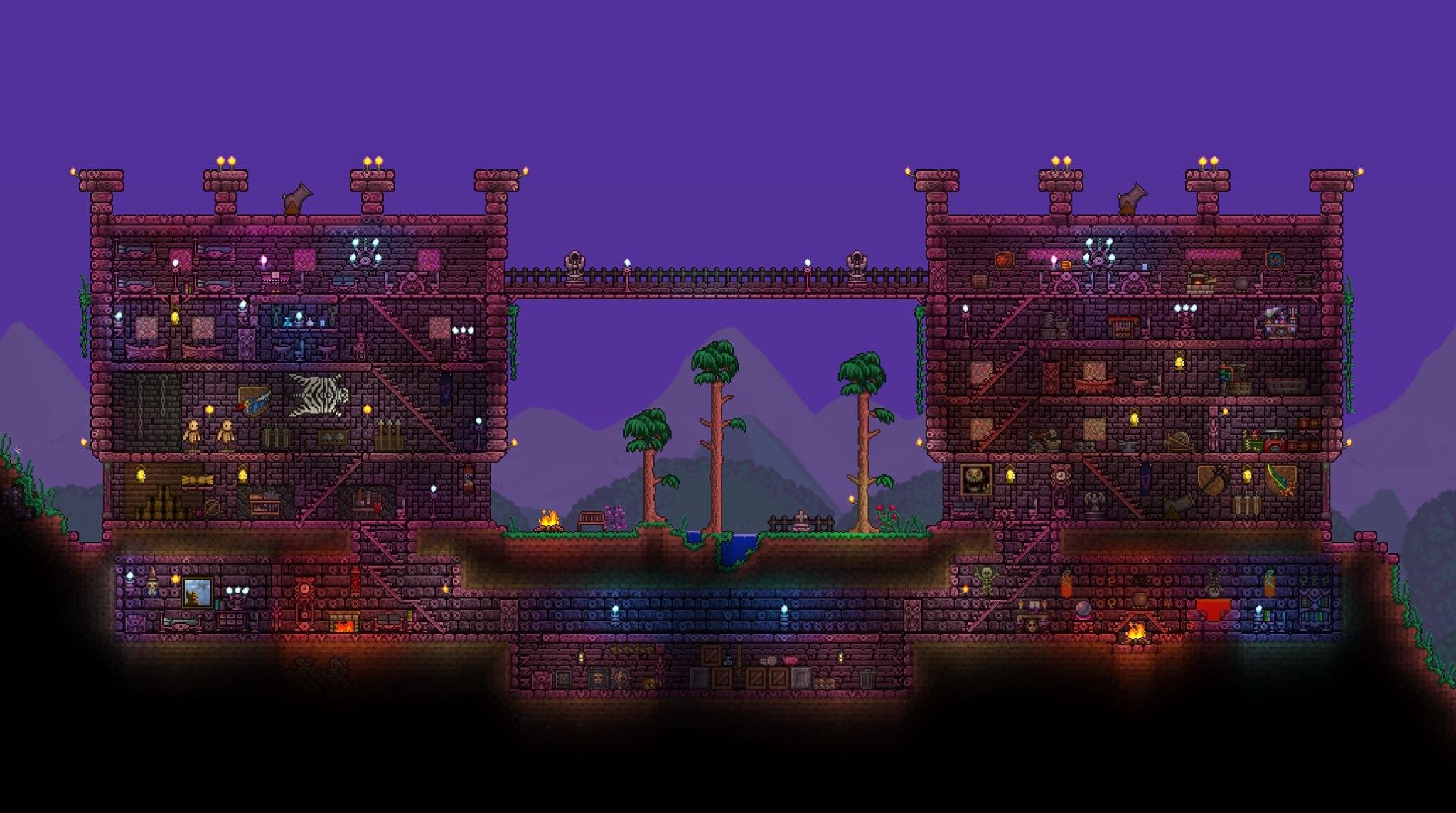 How to build housing in terraria фото 96