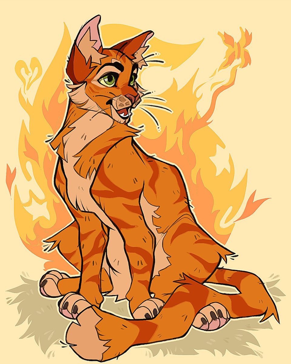 Огнезвёзд коты Воители арт