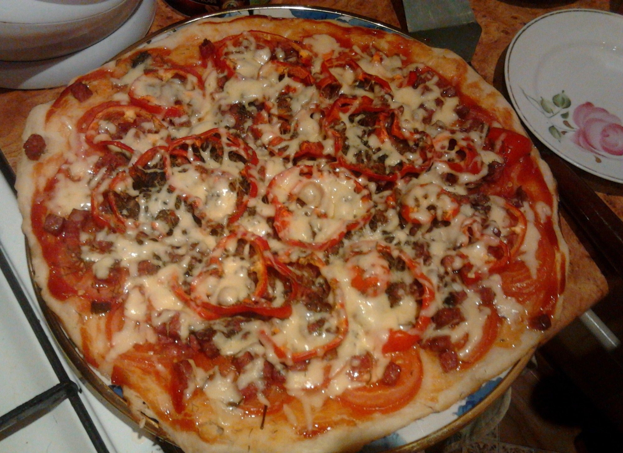 рецепты вкусных пицц в домашних условиях в духовке фото 81