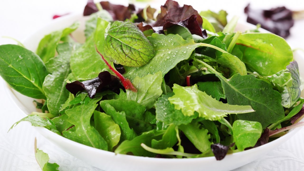 Зелений салат 

