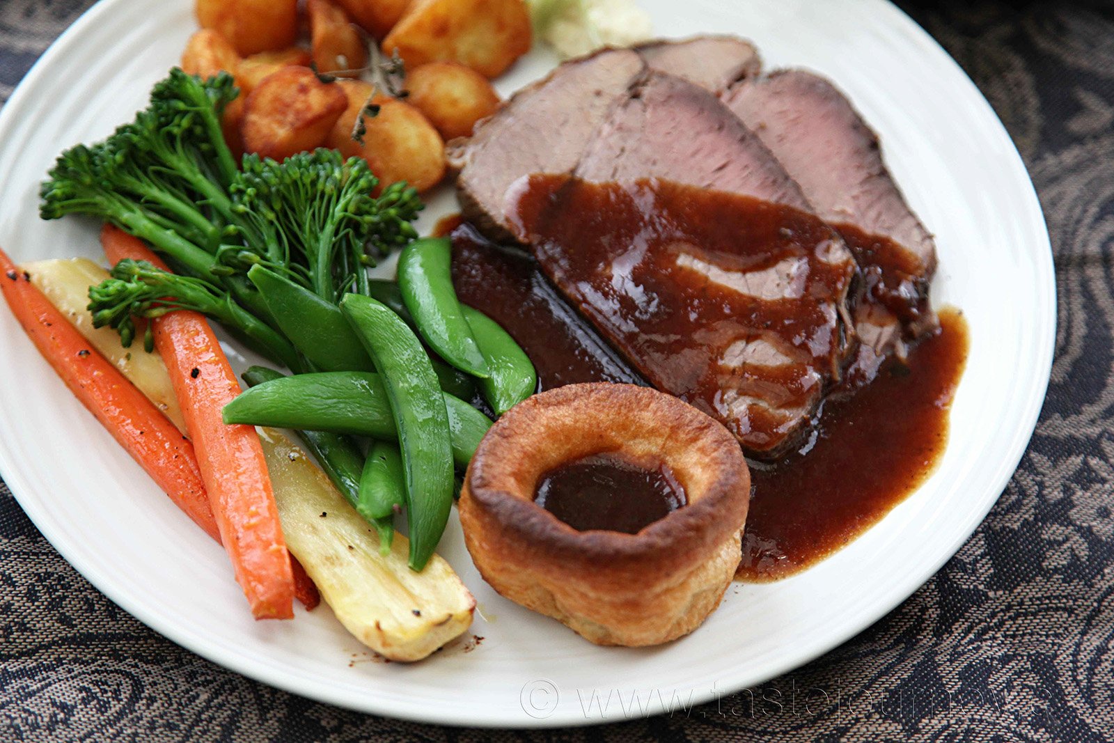 Roast Beef and Yorkshire Pudding