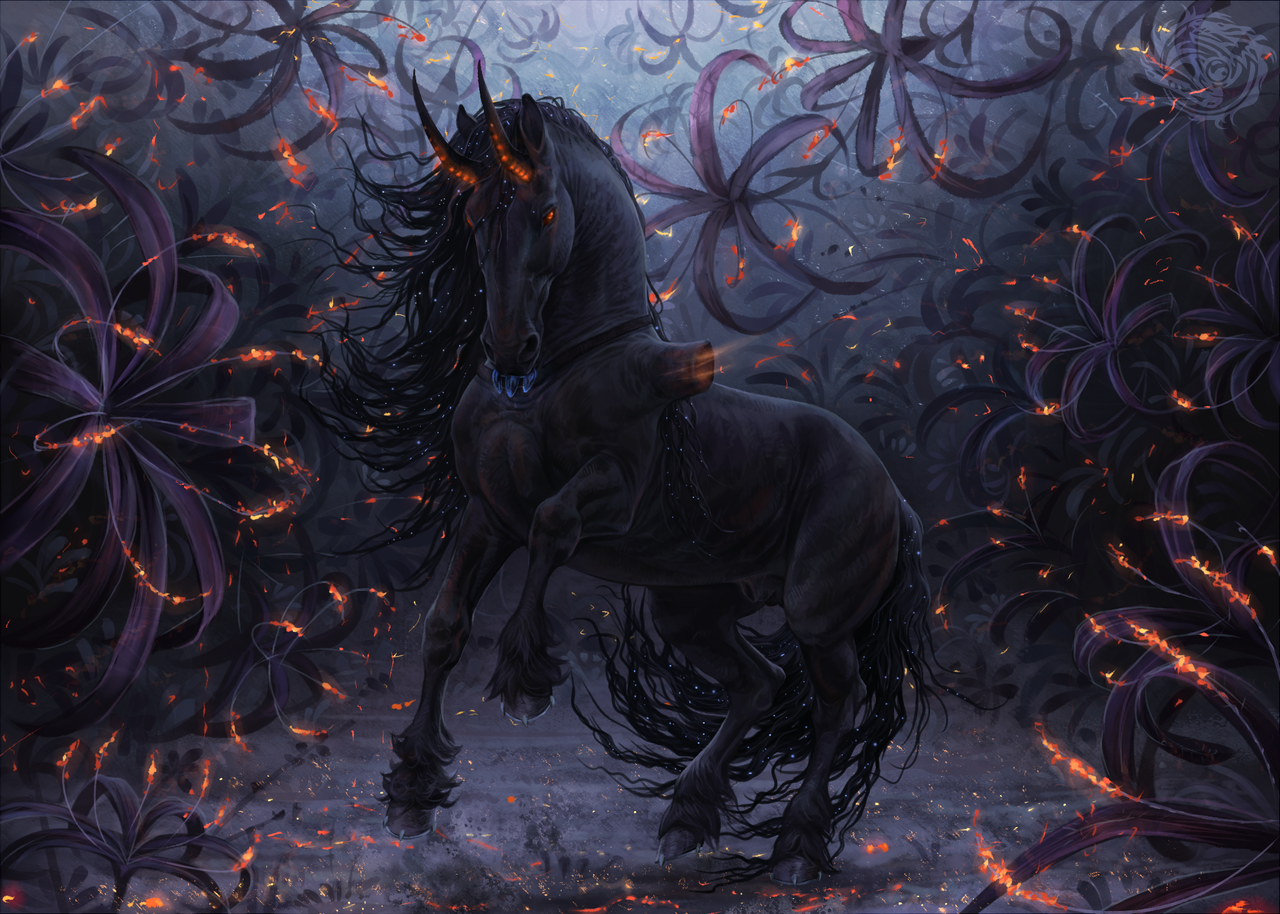 Про черного коня. Келпи лошадь. Лошади фэнтези. Лошадь арт. Мистические лошади.
