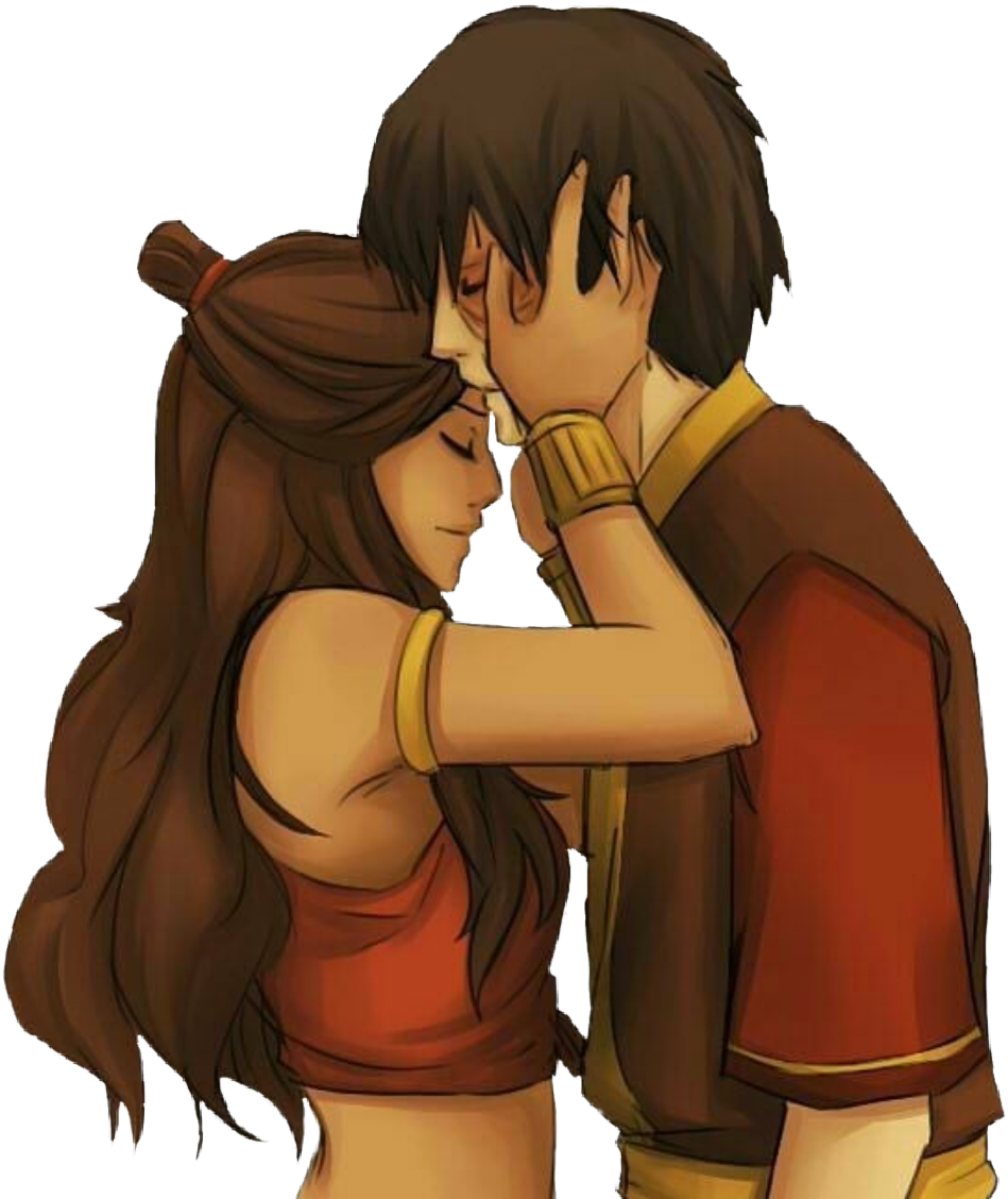 Katara and zuko - zarory - avatar