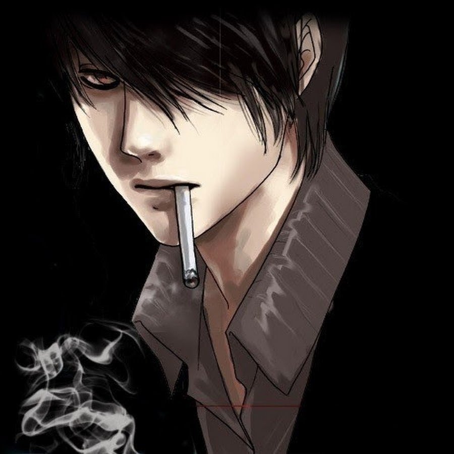 аниме с сигаретой