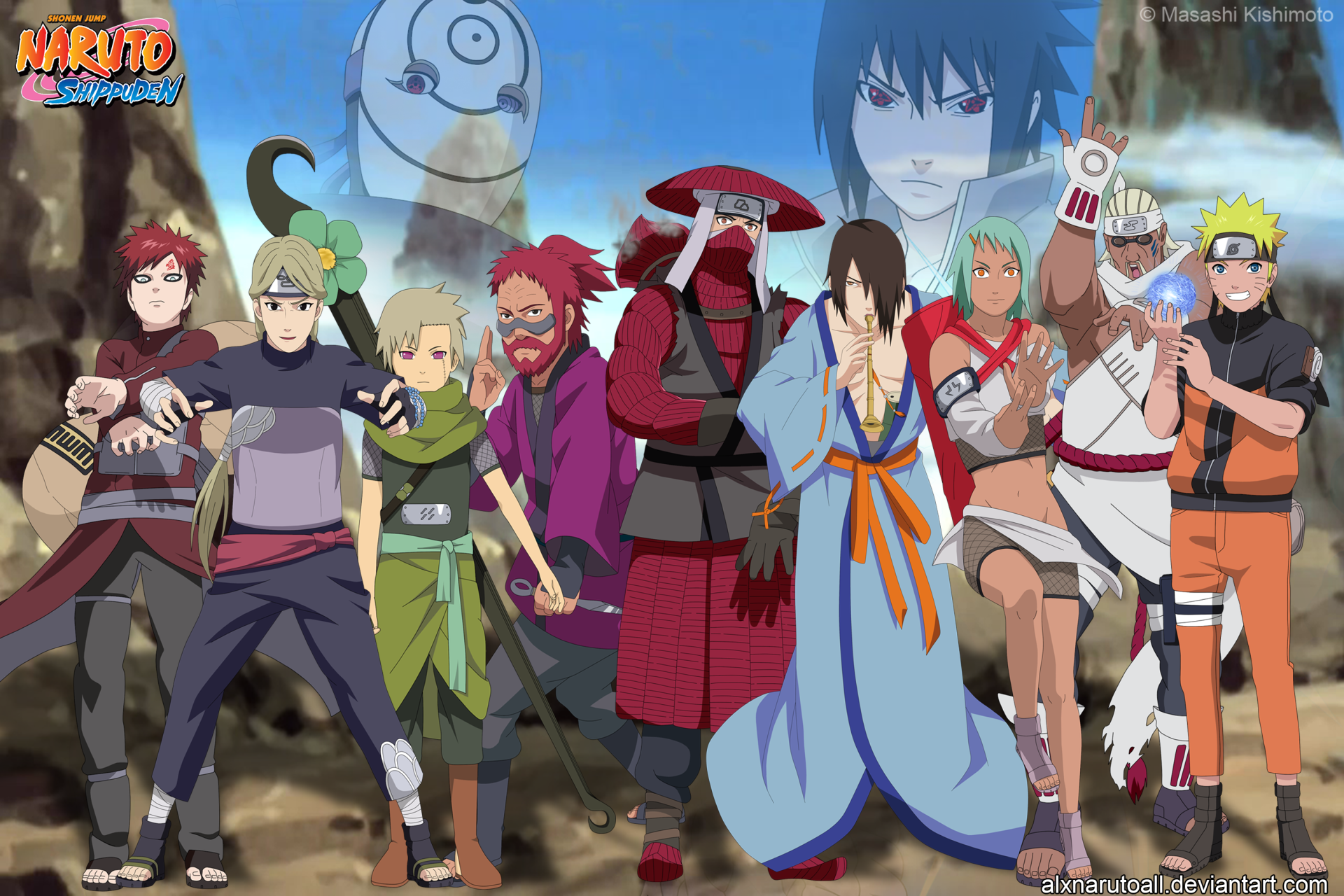 Ameyuri Ringo by alxnarutoall on DeviantArt  Naruto shippuden characters,  Naruto, Naruto shippuden anime