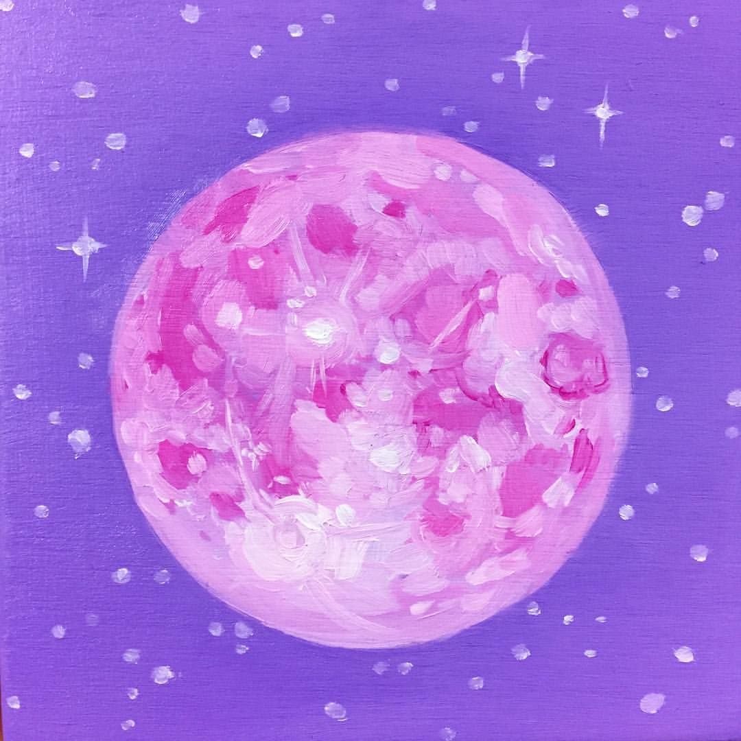 Есть розовая луна. Розовая Луна. Рощовая Луня. Розовое полнолуние. Полнолуние розовая Луна.