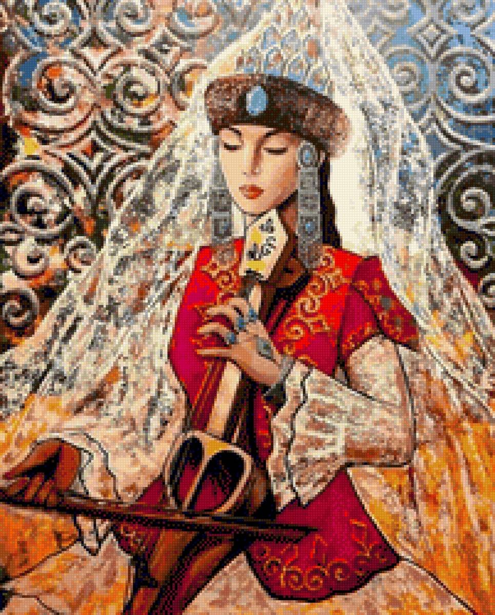Казахское национальное искусство. Казахская живопись. Современная казахская живопись. Живопись казахстанских художников. Портрет в казахском стиле.