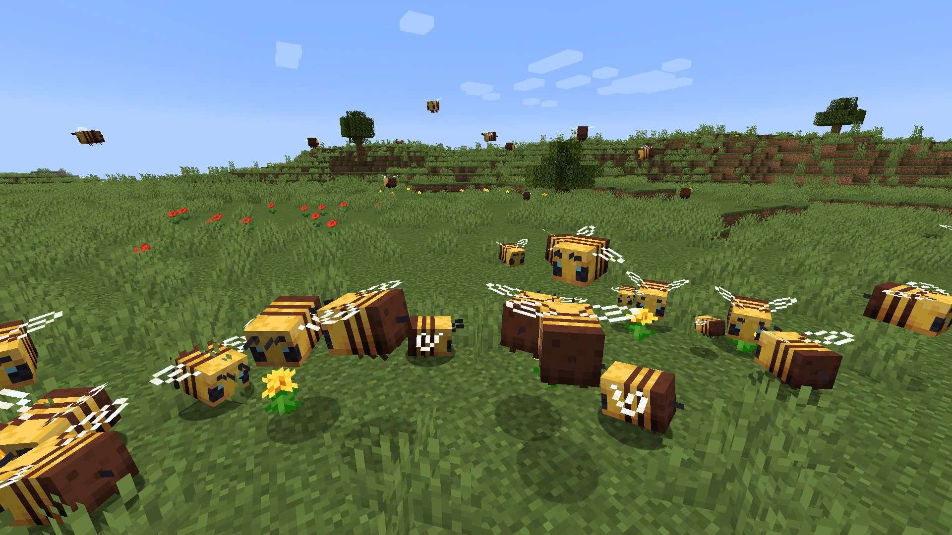 Minecraft bee