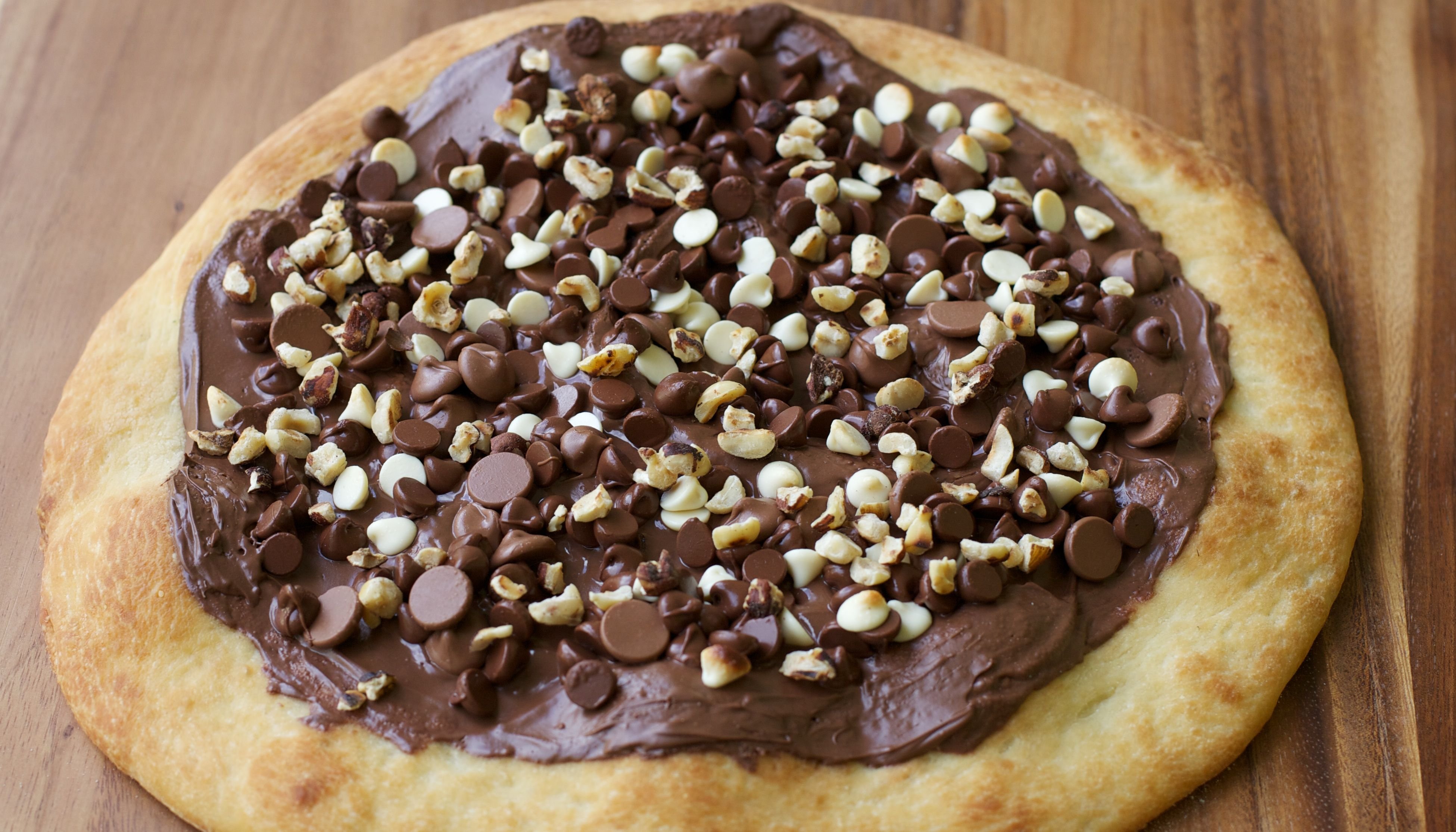 шоколадная пицца рецепт с фото в домашних фото 9