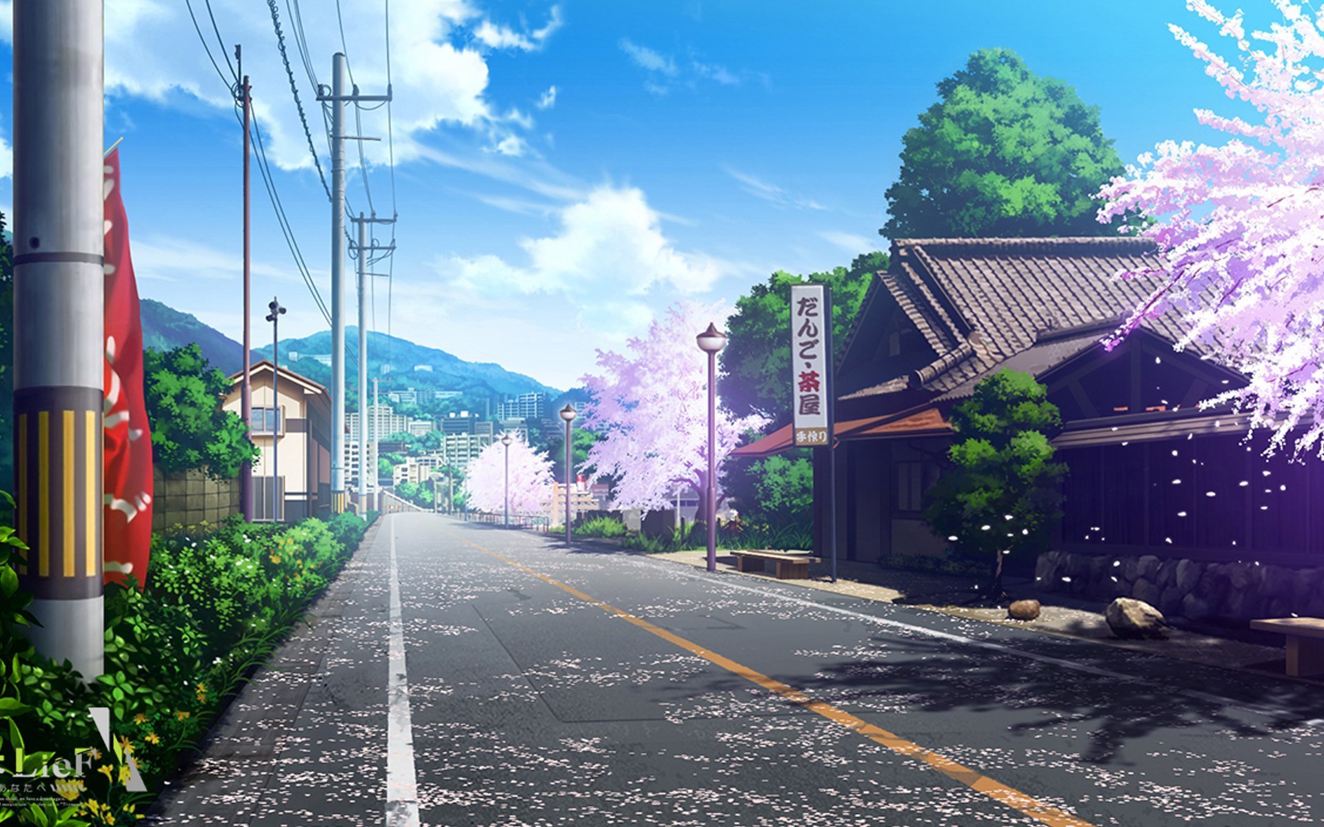 Пустая улица аниме - 29 фото