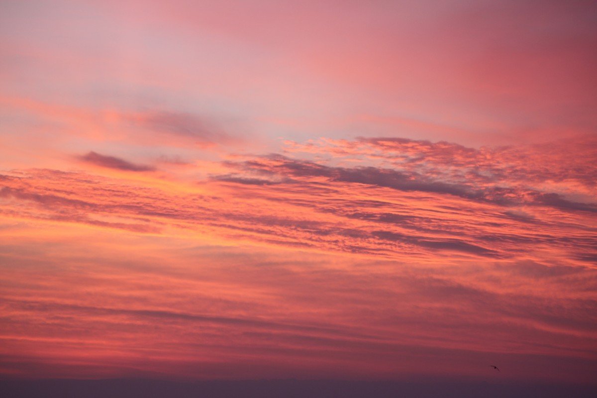Закатное небо текстура - 32 фото