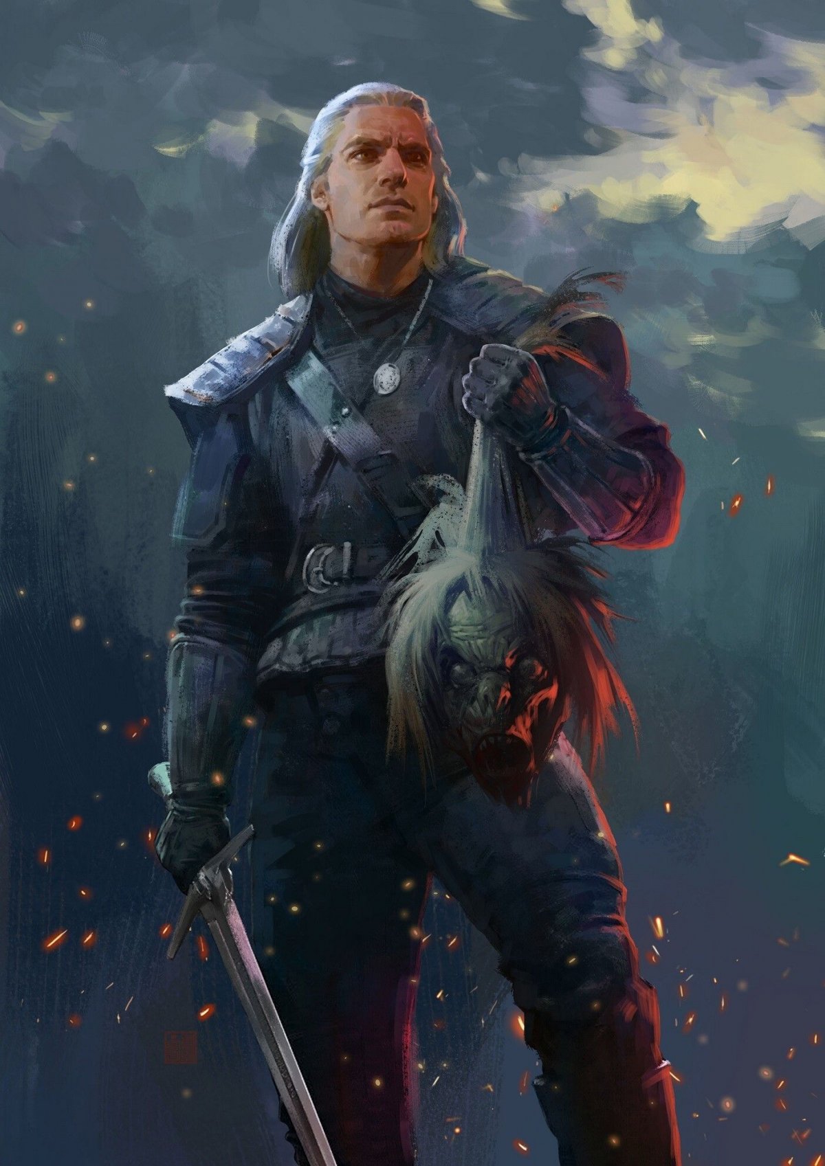 Geralt from the witcher 3 фото 43