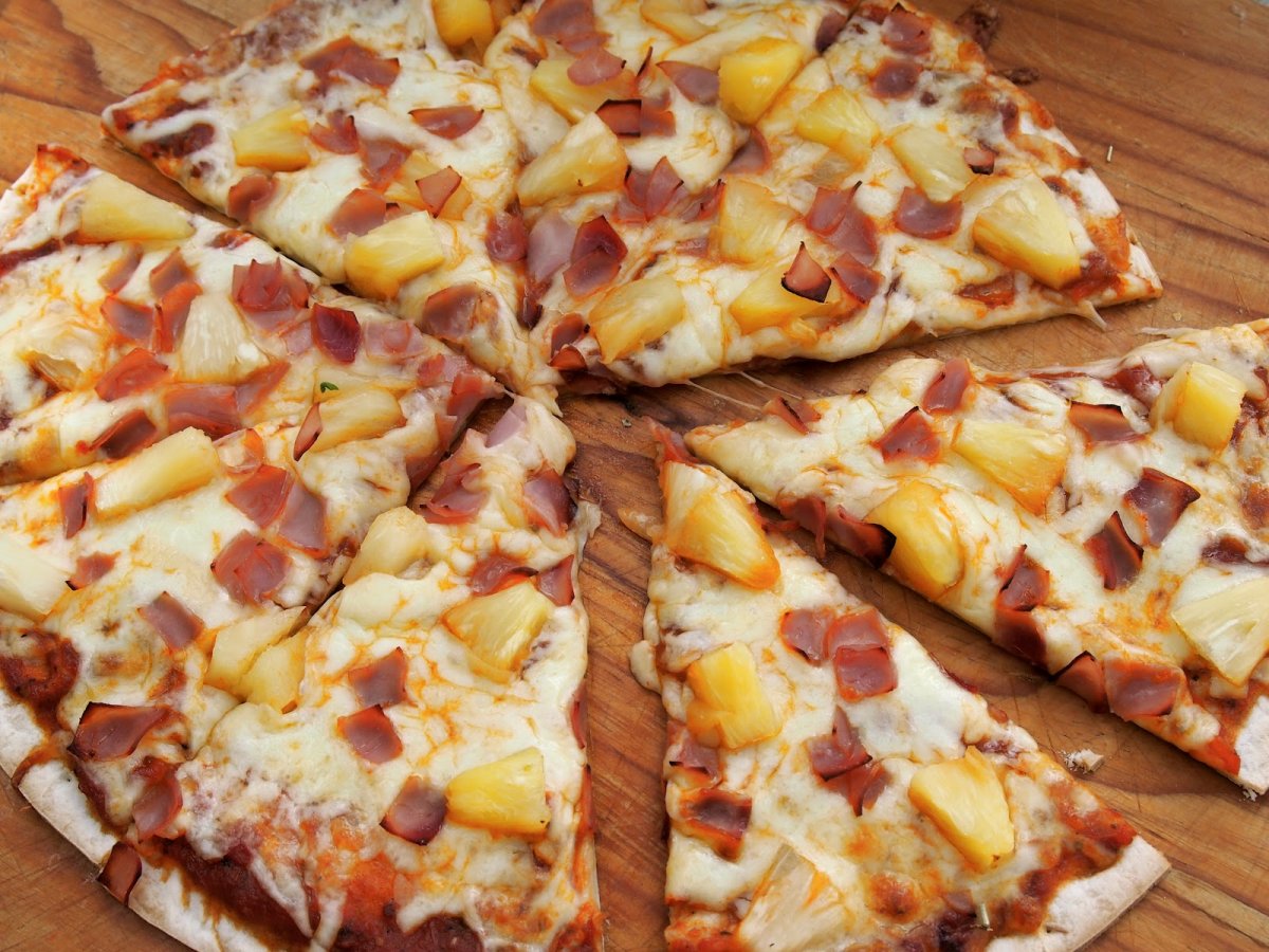 пицца гавайская с курицей и ананасами рецепт с фото фото 52