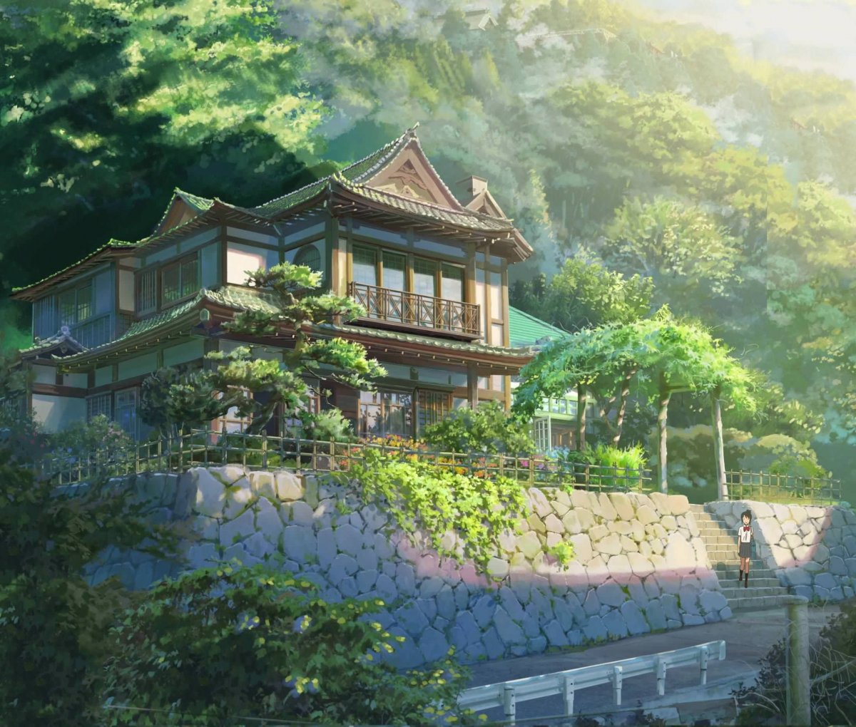 Японский дом аниме