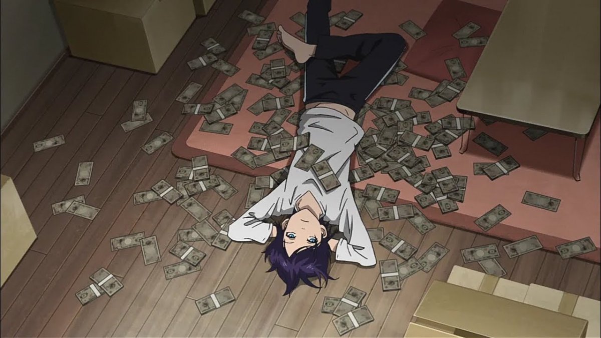 Деньги из аниме