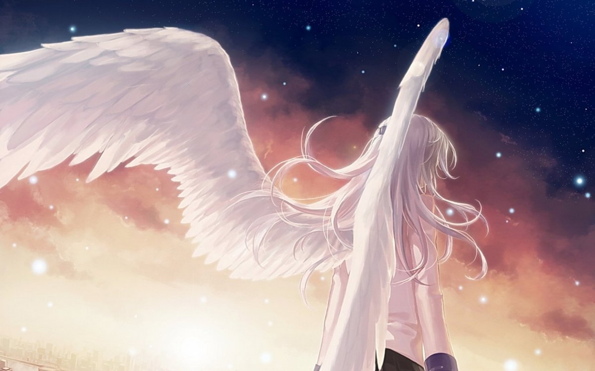 Ангел с оторванными крыльями аниме