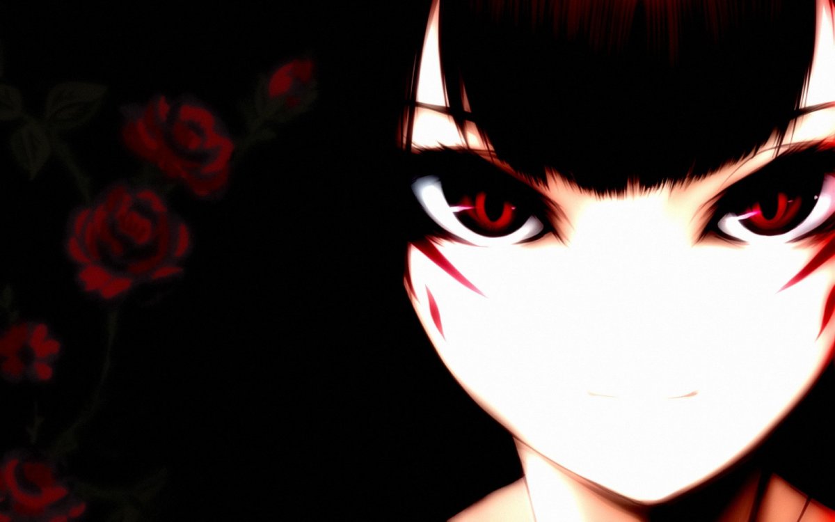 Демонические глаза аниме