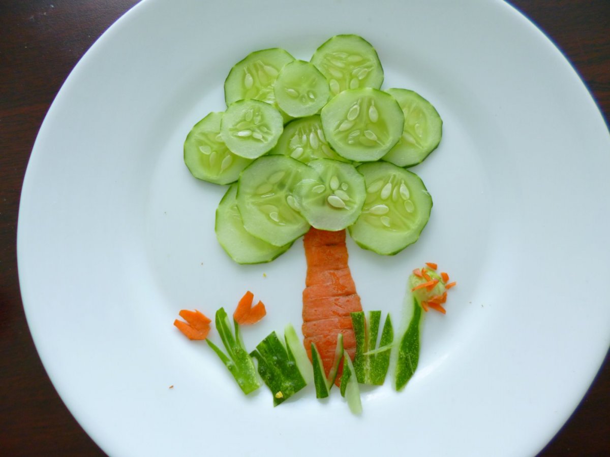 8 способов Украшения из овощей и фруктов | Марина Super Food | Дзен