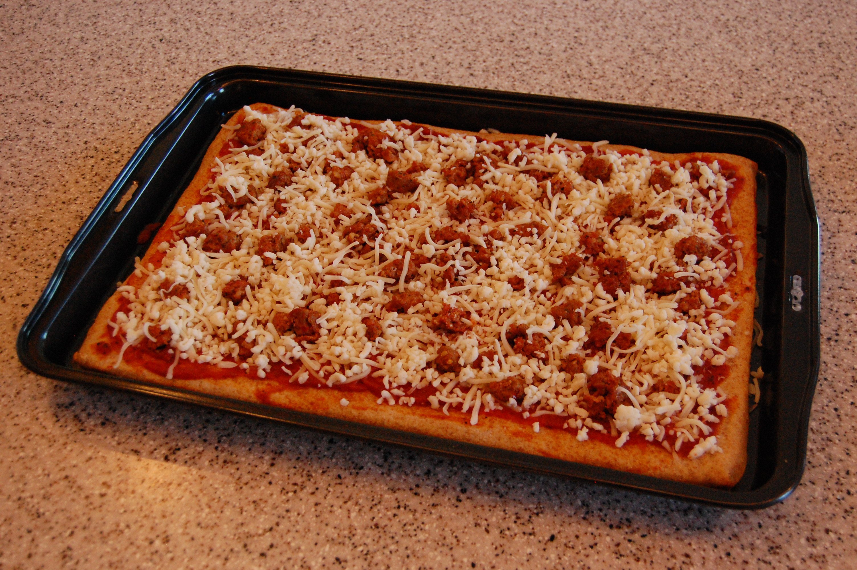 простые рецепты приготовления пиццы в домашних условиях в духовке фото 40