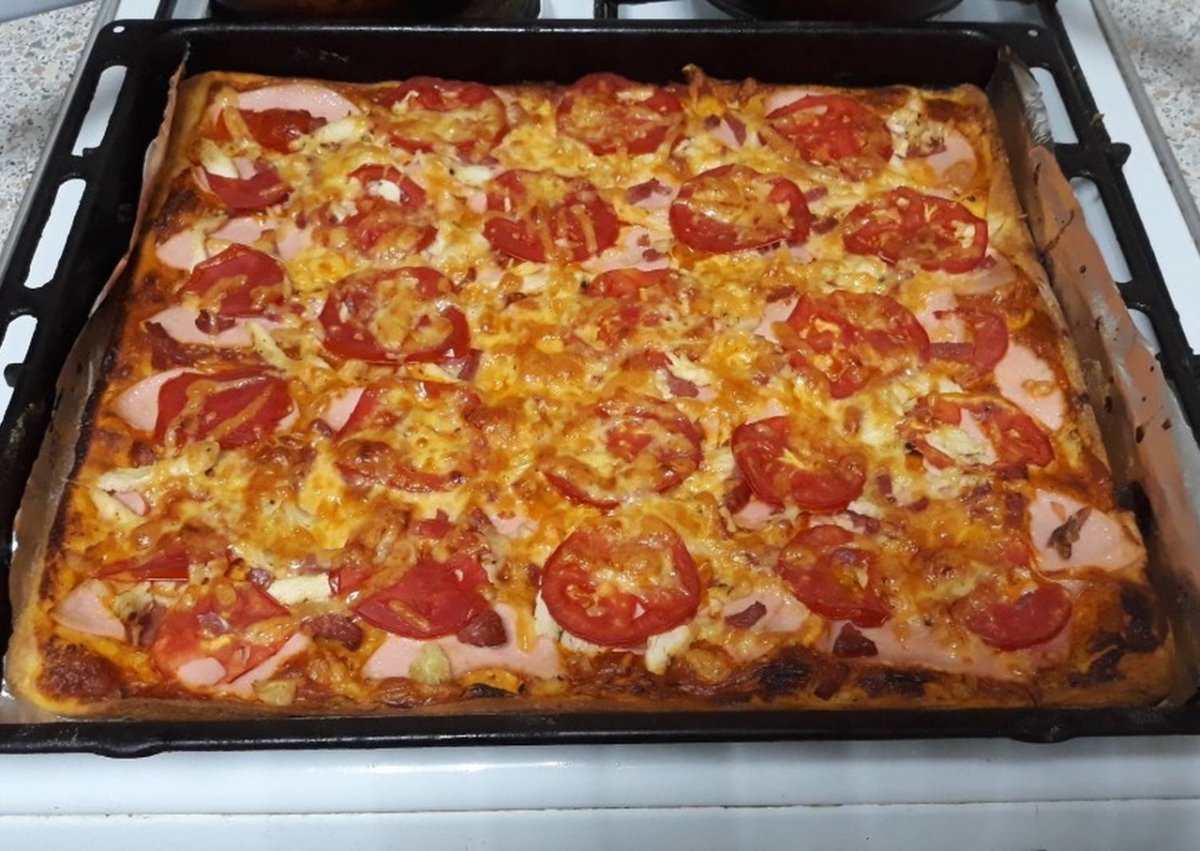пиццу на фольге в духовке можно ли печь фото 41