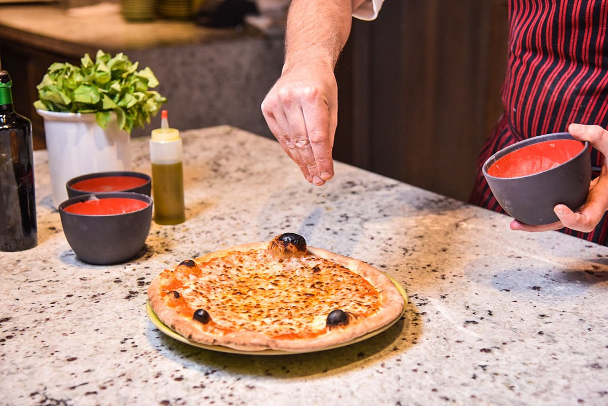 если тесто для пиццы не поднялось можно ли из него печь пиццу в духовке фото 103