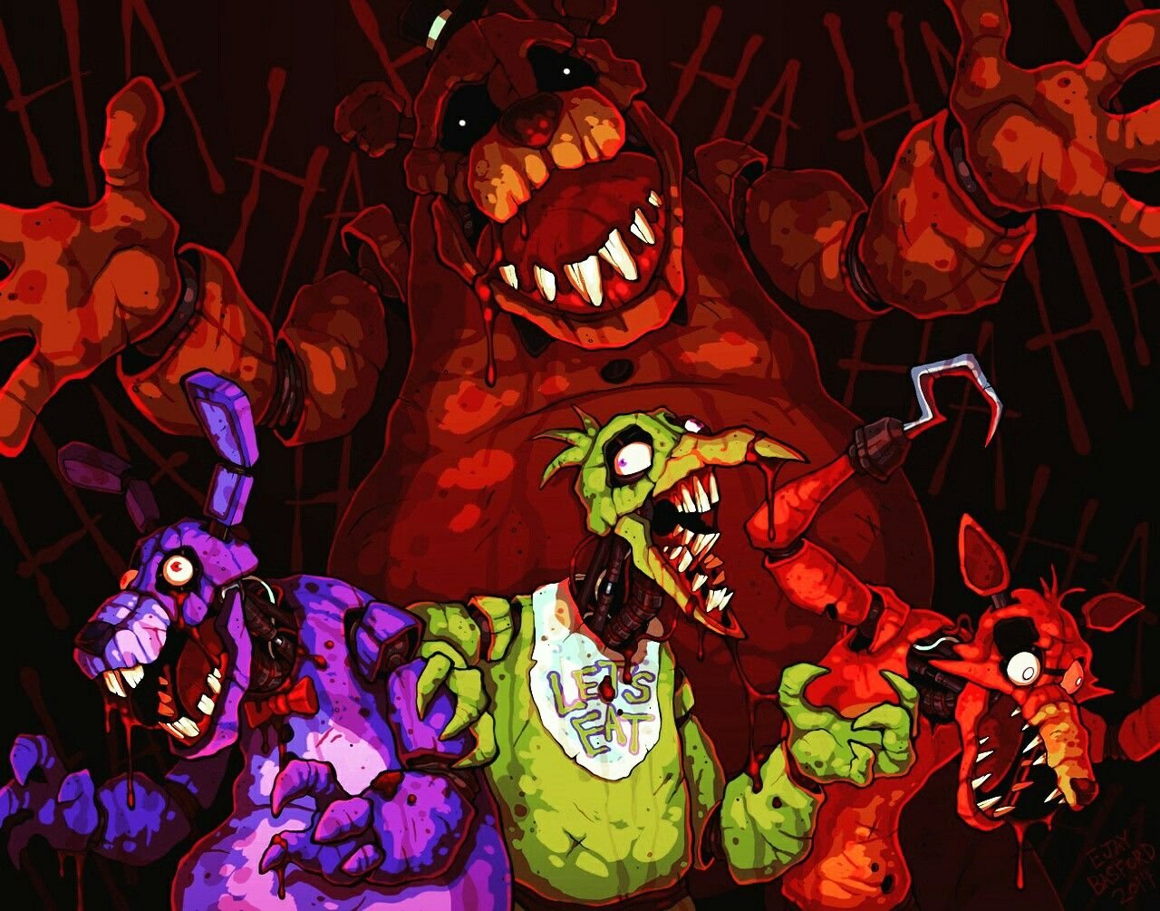 Fnaf картинки страшные