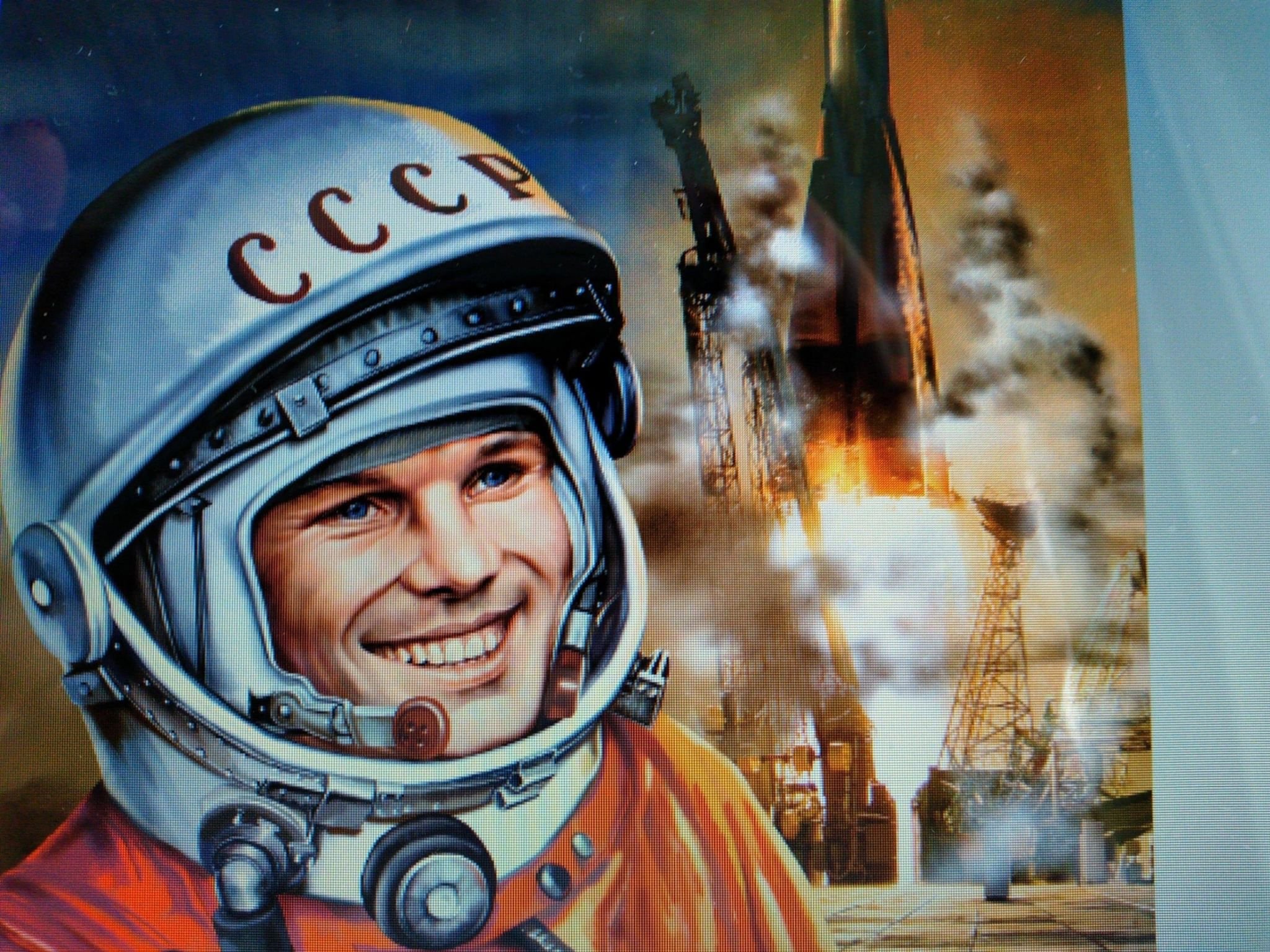 Слова гагарина поехали. Гагарин космонавт. Гагарин картина. Гагарин поехали.
