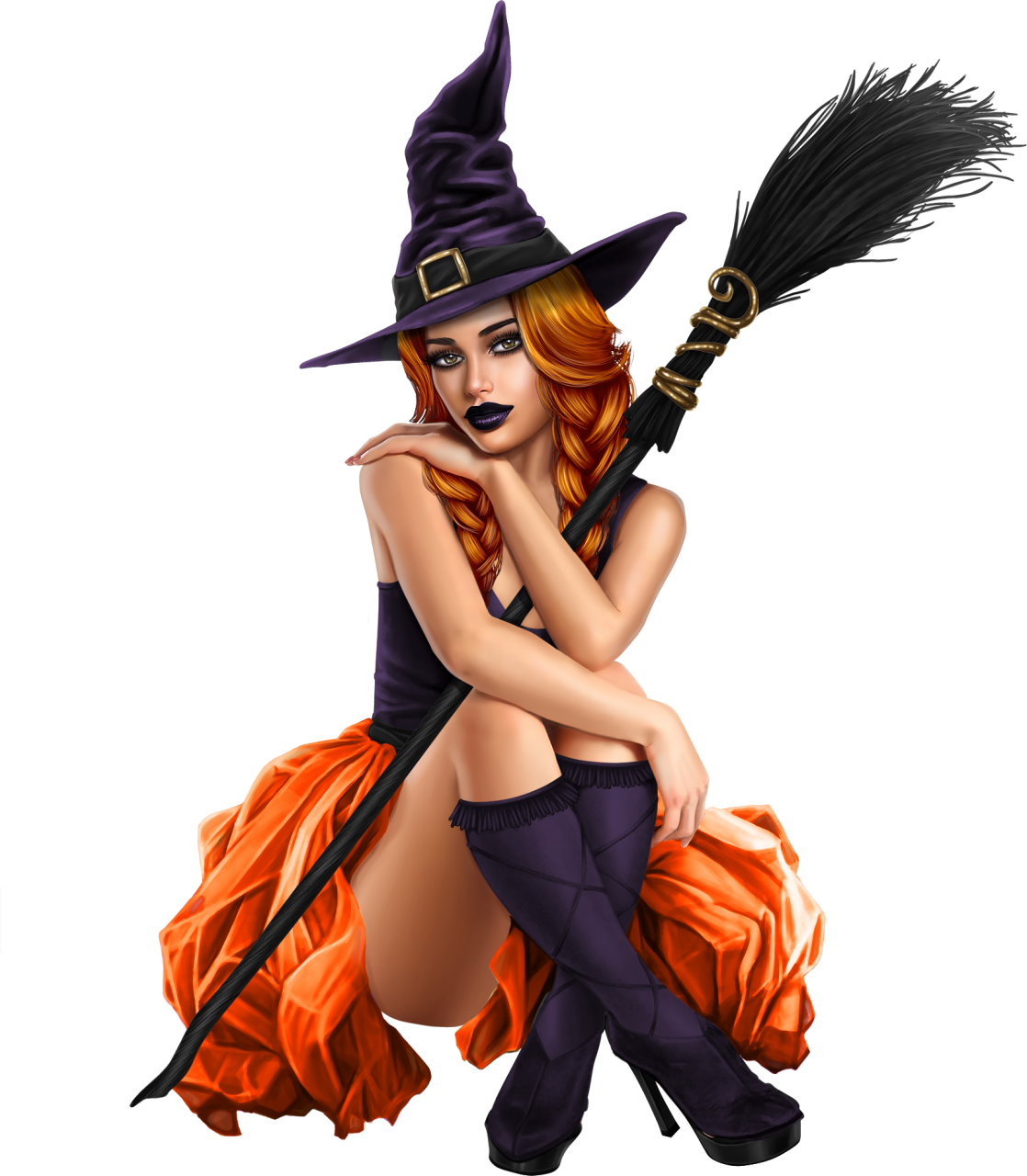 Рыжая ведьма 52.3. Хэллоуин ведьмочка на метле. Девушка ведьма на метле. Метла ведьмы. Рыжая ведьма на метле.