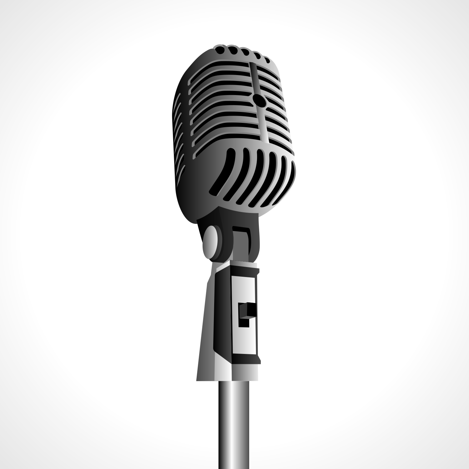 Микрофон на белом фоне. Ретро микрофон 60-х. HKUA 1817 микрофон. Ретро микрофон на стойке. Микрофон вектор.