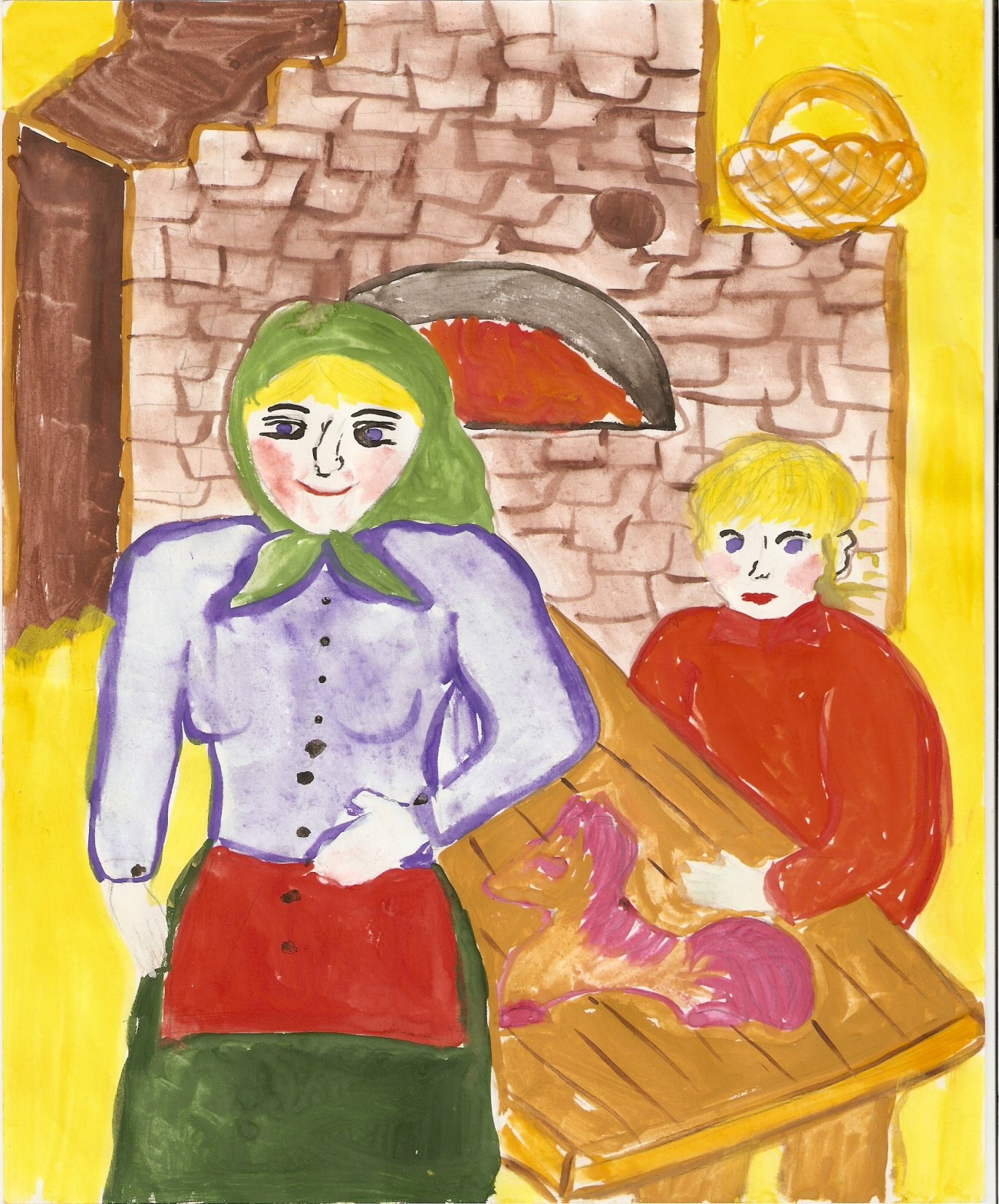 Конь с розовой гривой рисунок 6 класс. Иллюстрация к рассказу бабушка с малиной. Конь с розовой гривой рисунок бабушки. Иллюстрация к рассказу конь с розовой гривой. Бабушка с малиной Астафьев рисунок.