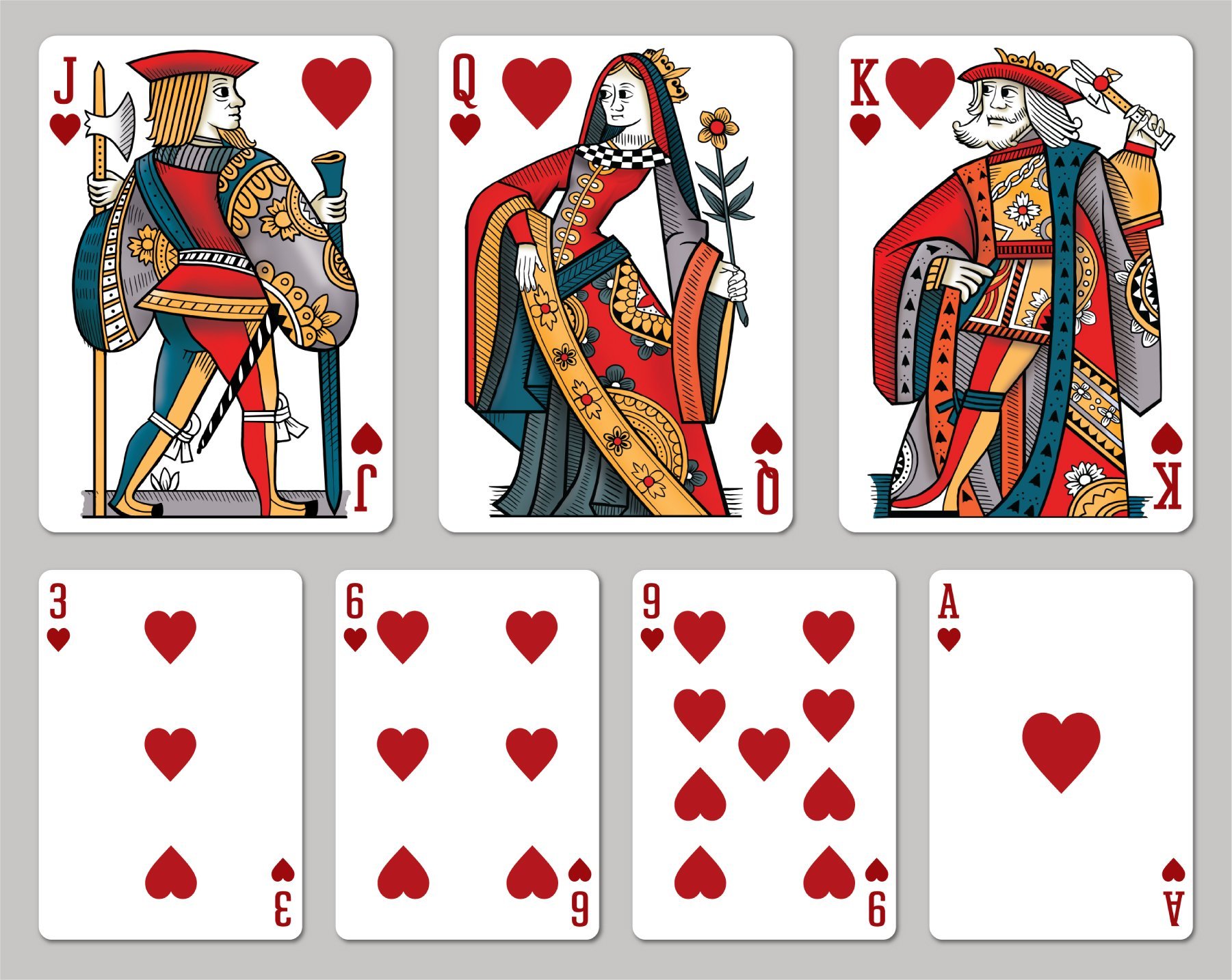 Полный набор карт. Дама валет Король туз черви. 2 Туз Король дама валет. Карта Король черви. Карты Геншин Импакт игральные карты.