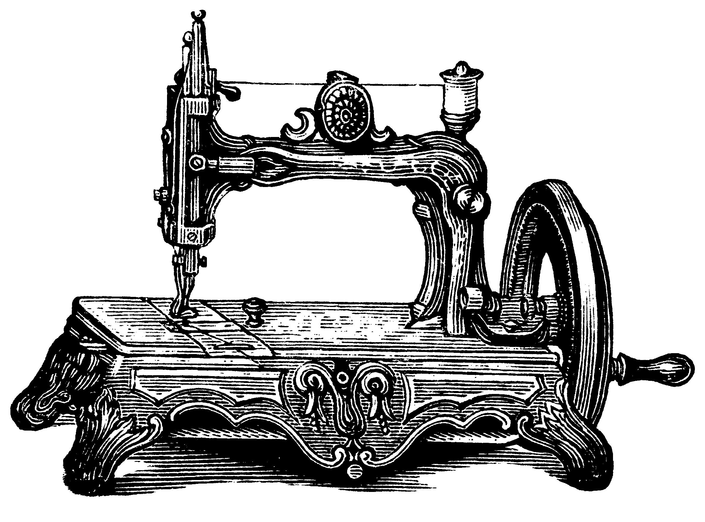 Кольцо швейная машинка