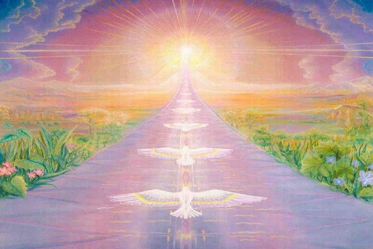 Тропою истины. Энергетические картины Елены Саппа. Божественный свет. Божественная энергия рейки. Божественный свет природы.