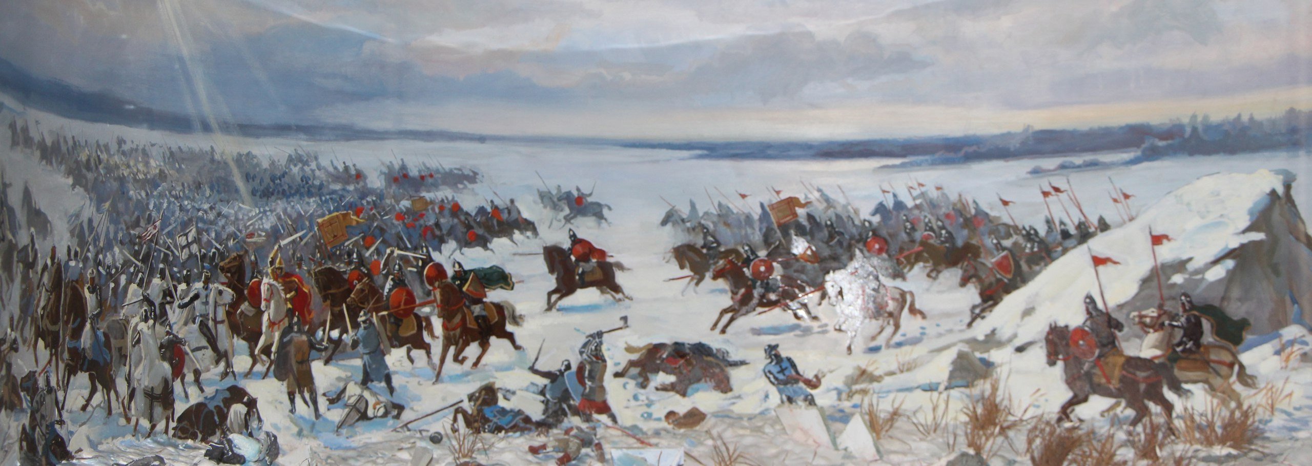 Ледовая битва на чудском. Чудское озеро Ледовое побоище. Ледовое побоище 1242.