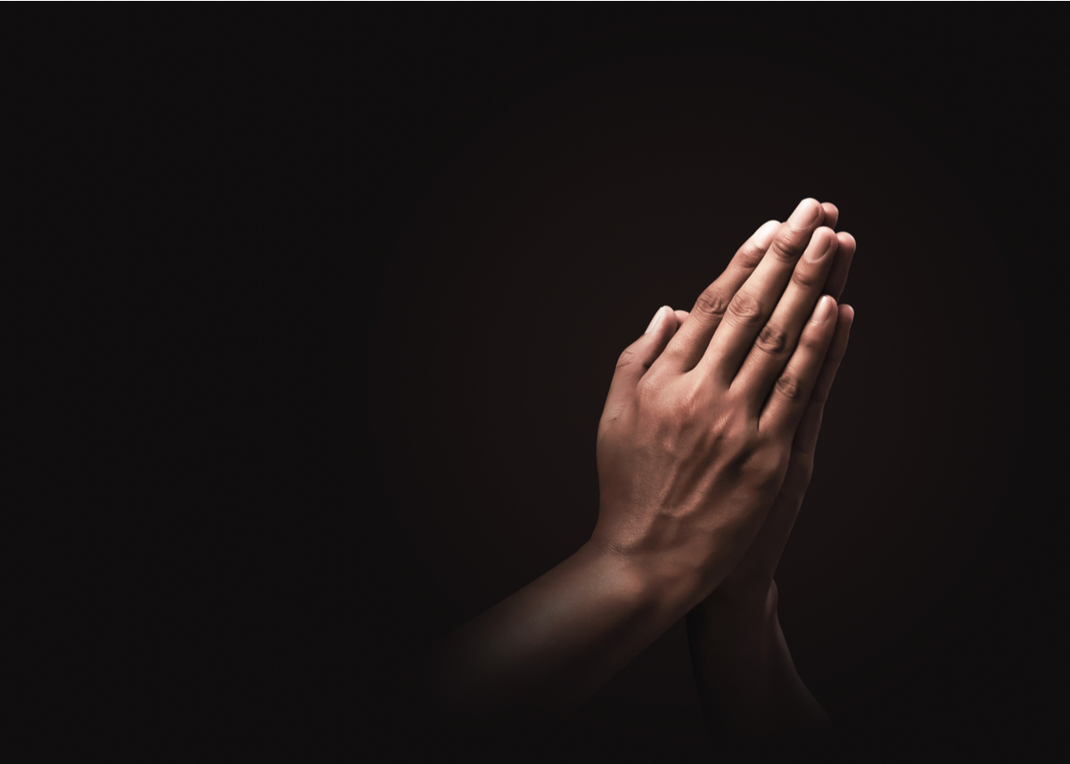Руки во время молитвы