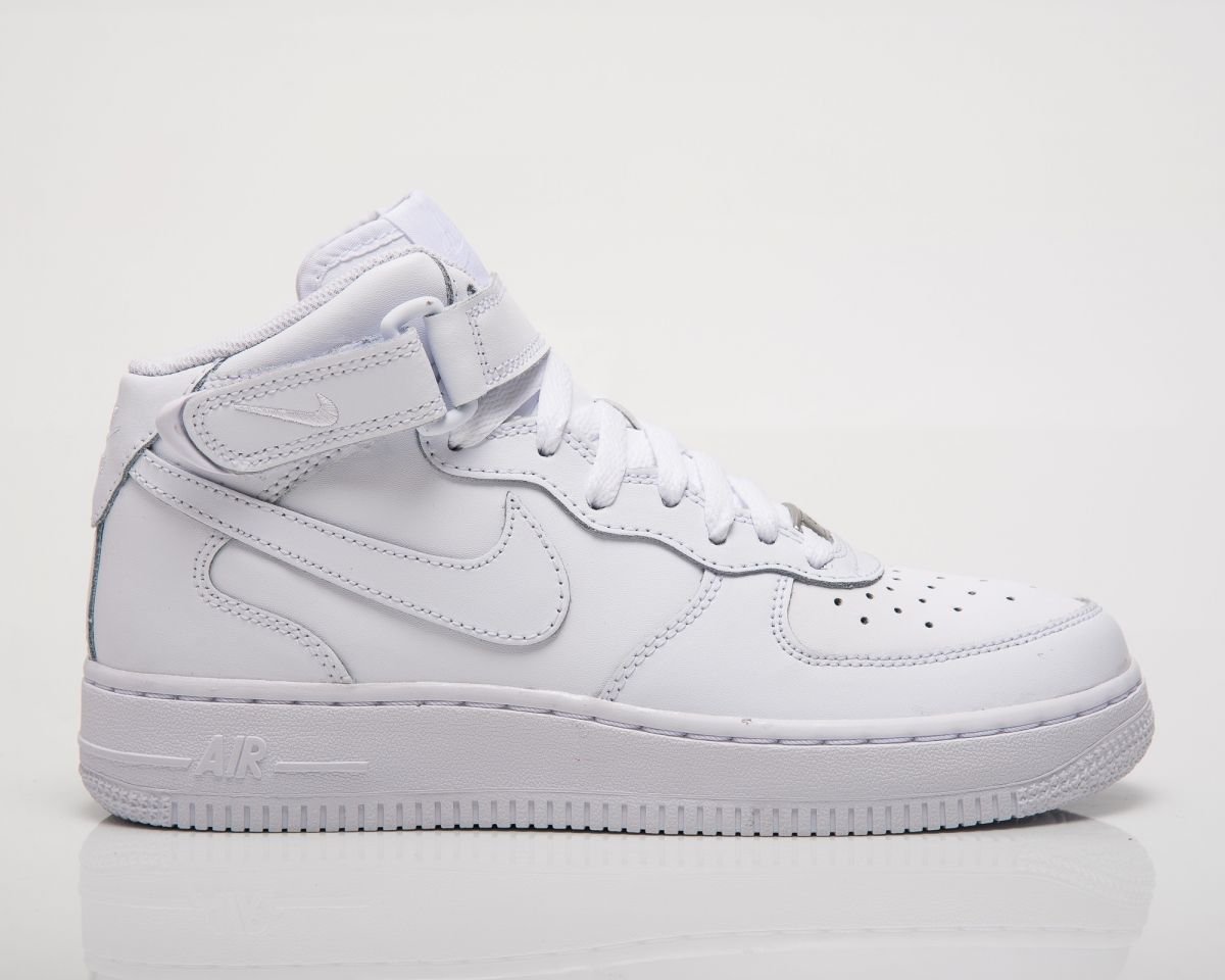 Найк форсы мид. Nike Air Force 1 Mid 07 White. Nike Air Force 1 Mid 07. Nike Air Force 1 Mid '07 - White / White. Кроссовки найк АИР Форс 1 МИД.