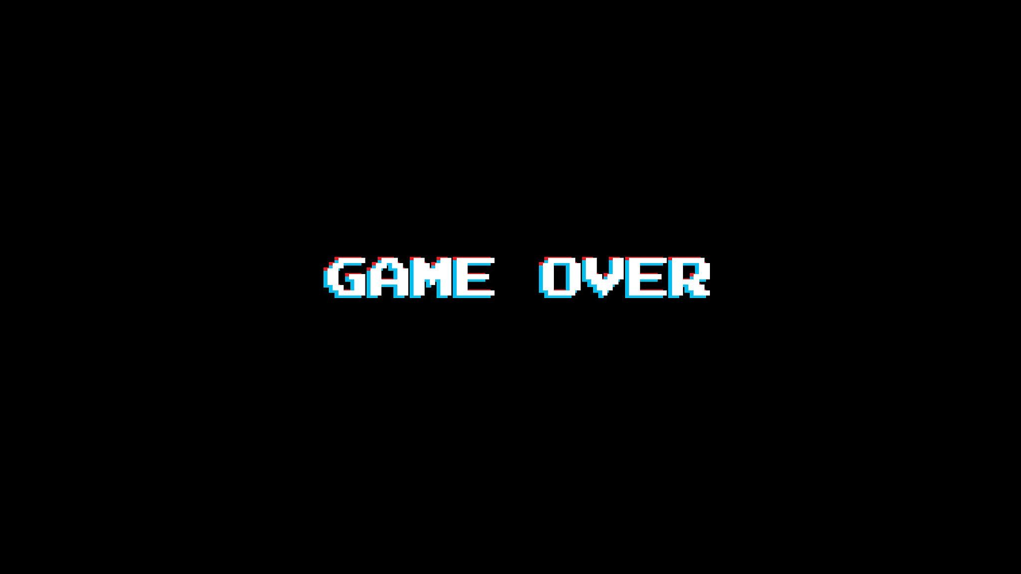 Картинка game over