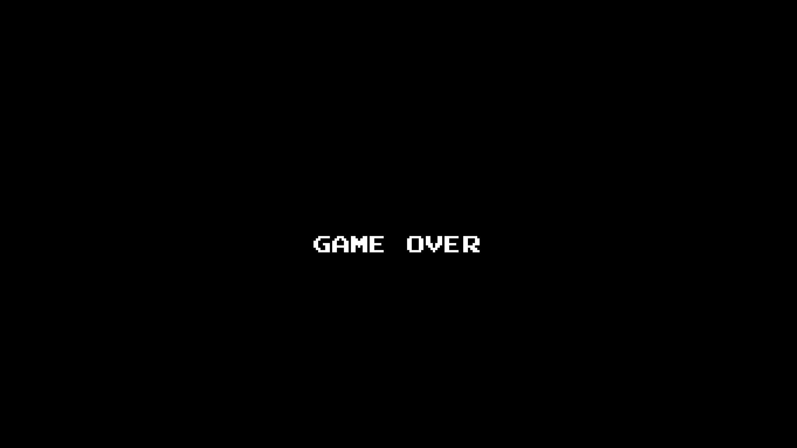 Конец игры. Game over. Надпись game over. Game over на черном фоне. Game over обои на телефон.