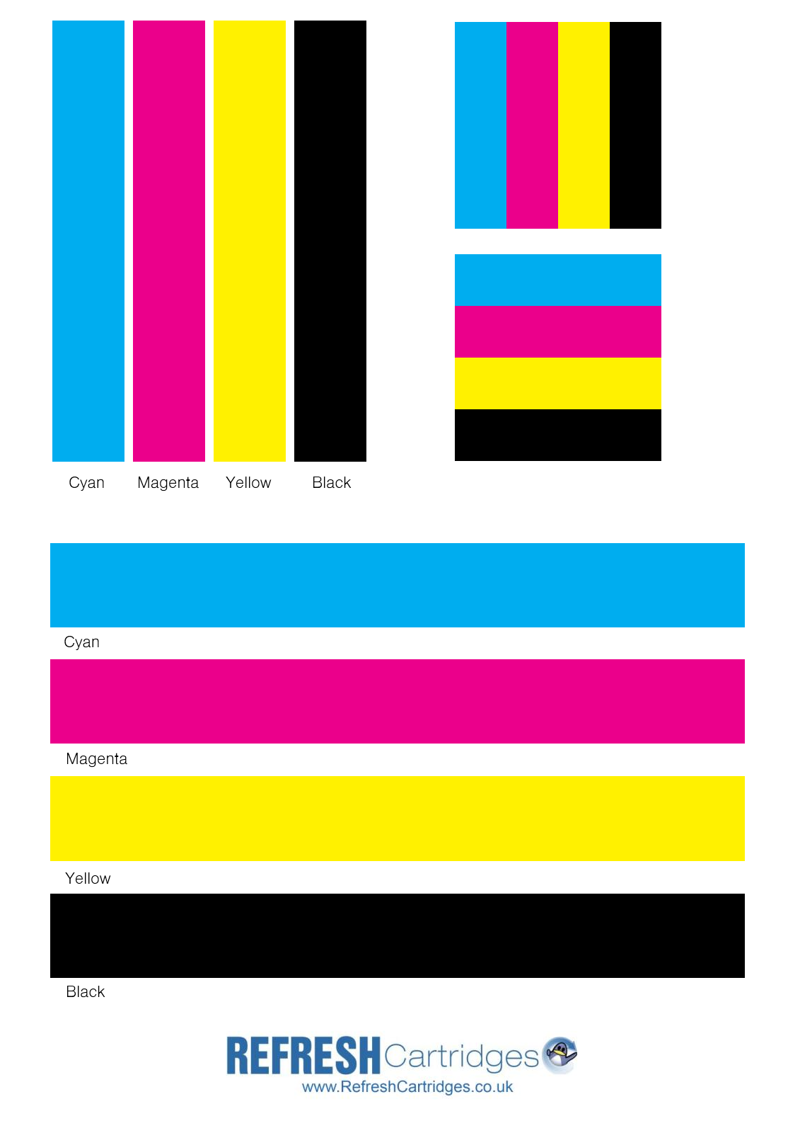 Тест лист для струйного принтера Epson 6 цветов. Тестовые цвета для струйного принтера Epson 4 тест.