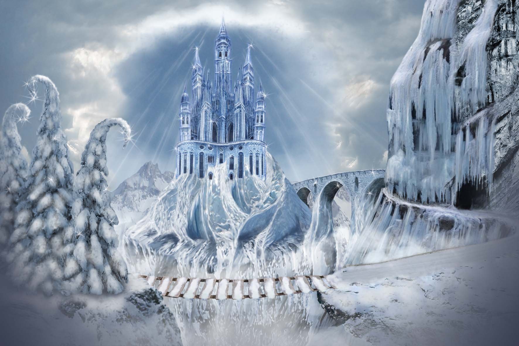 Как называется большой ледяной дворец снежной королевы. Хроники Нарнии ледяной дворец. Ледяной дворец снежной королевы. Зимний сказочный дворец снежной королевы. Чертоги снежной королевы Снежная Королева.