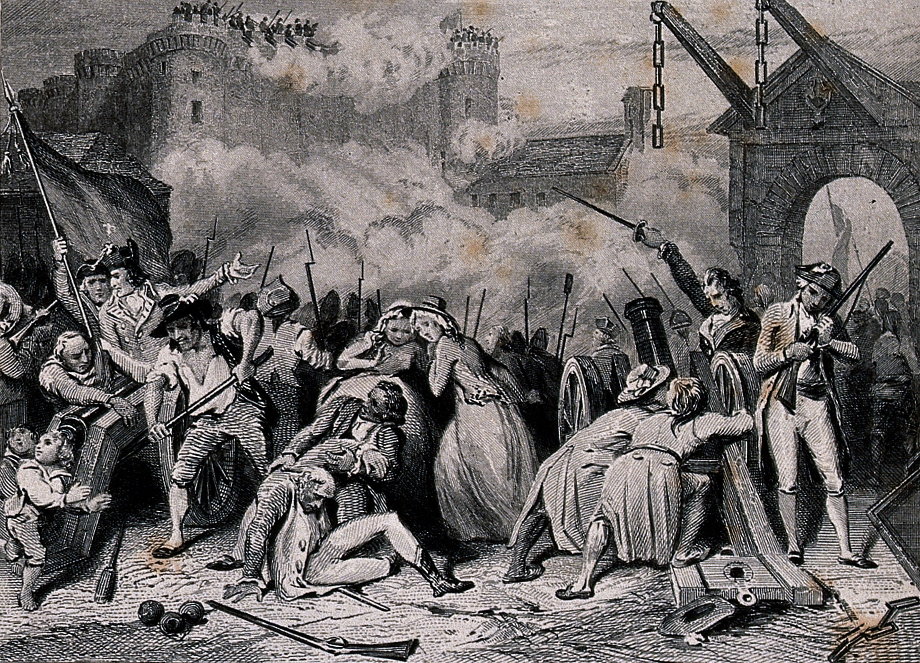 Голод на французский. Французская революция взятие Бастилии 1789. Штурм Бастилии 14 июля 1789 года. Французская революция 1789 штурм Бастилии. Революция в Франции 1789-1794.