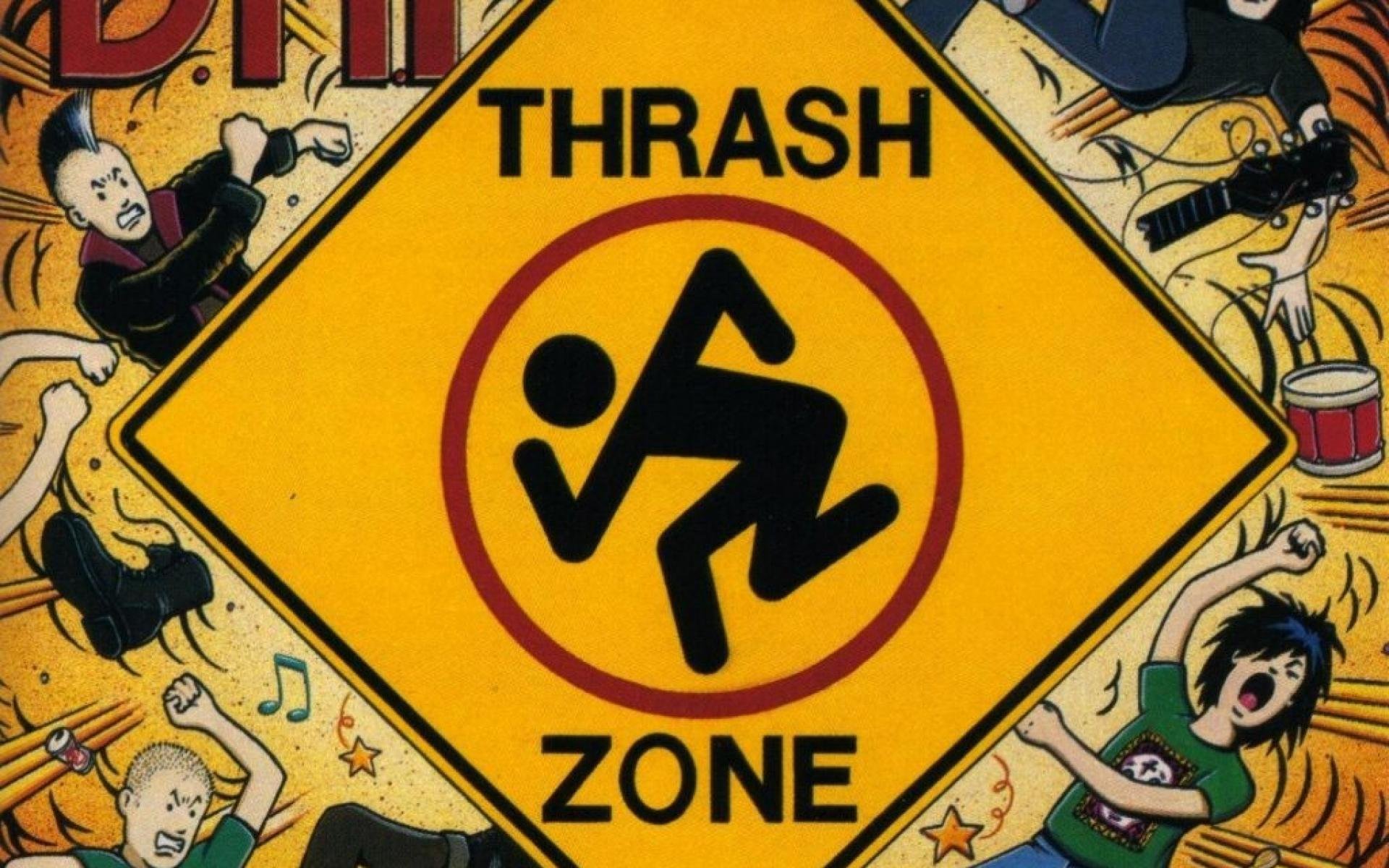 Без трэша. D.R.I. - Thrash Zone (1989). Трэш надпись. Треш слово картинка.