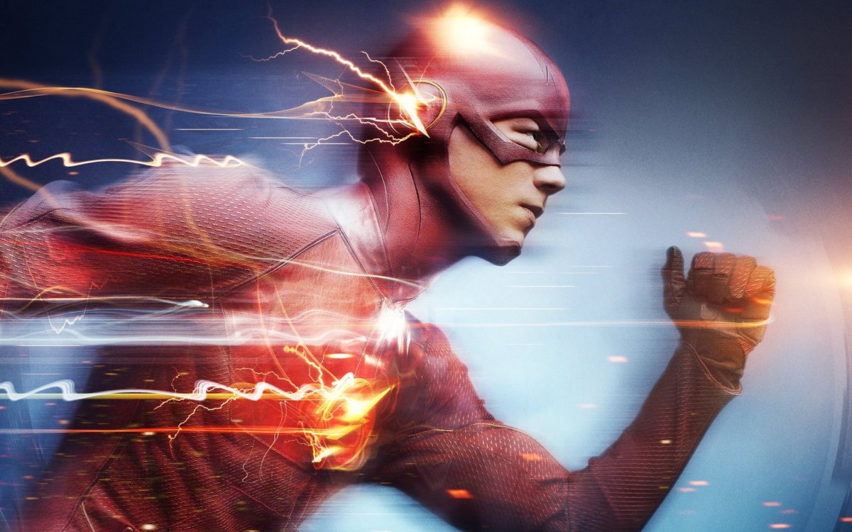 Бегущий на сумасшедшей скорости Flash — Картинки для аватарки