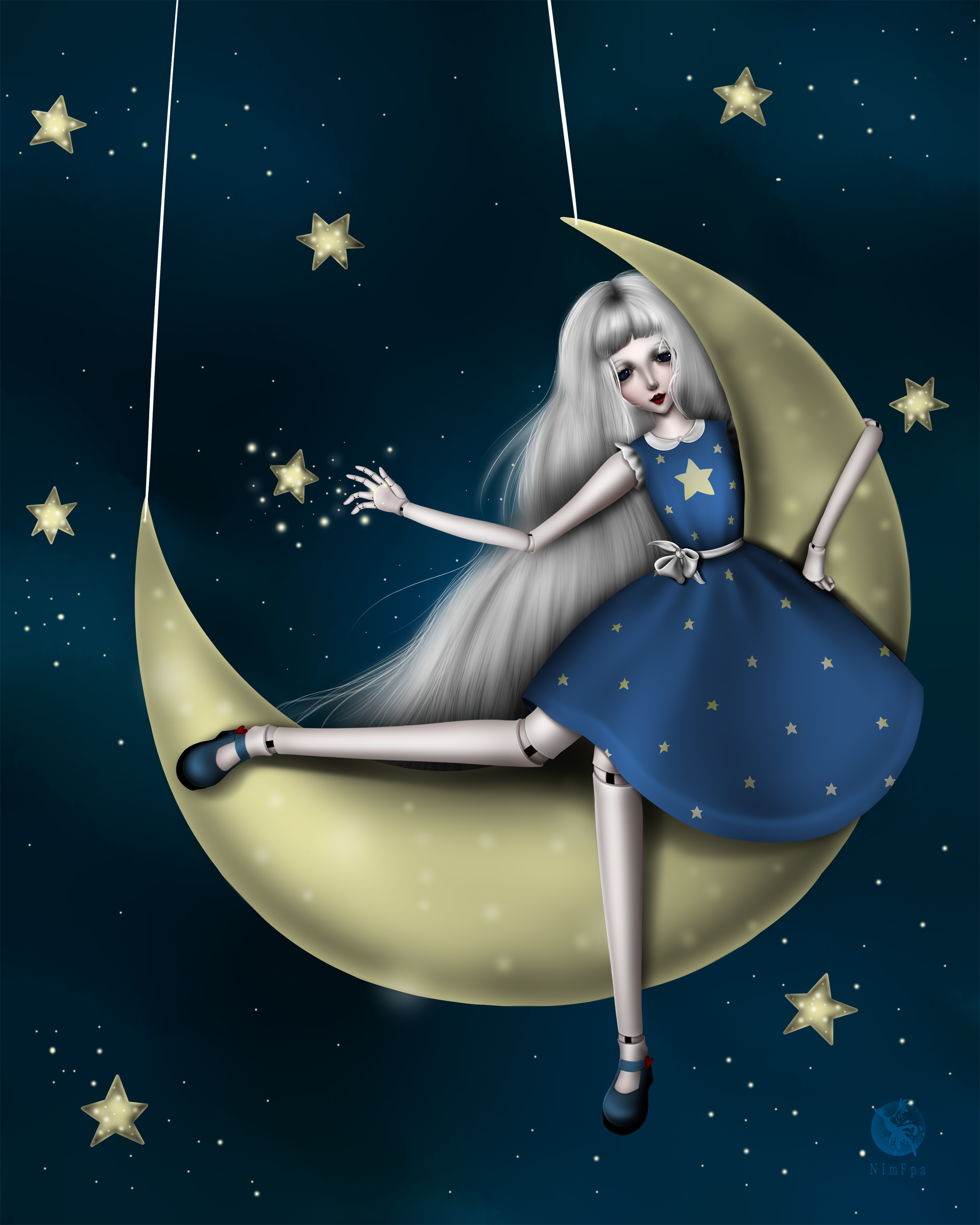 Про девочку луну. Девочка на Луне. Девушка-Луна. Девушка звезда. Сказочная Луна.