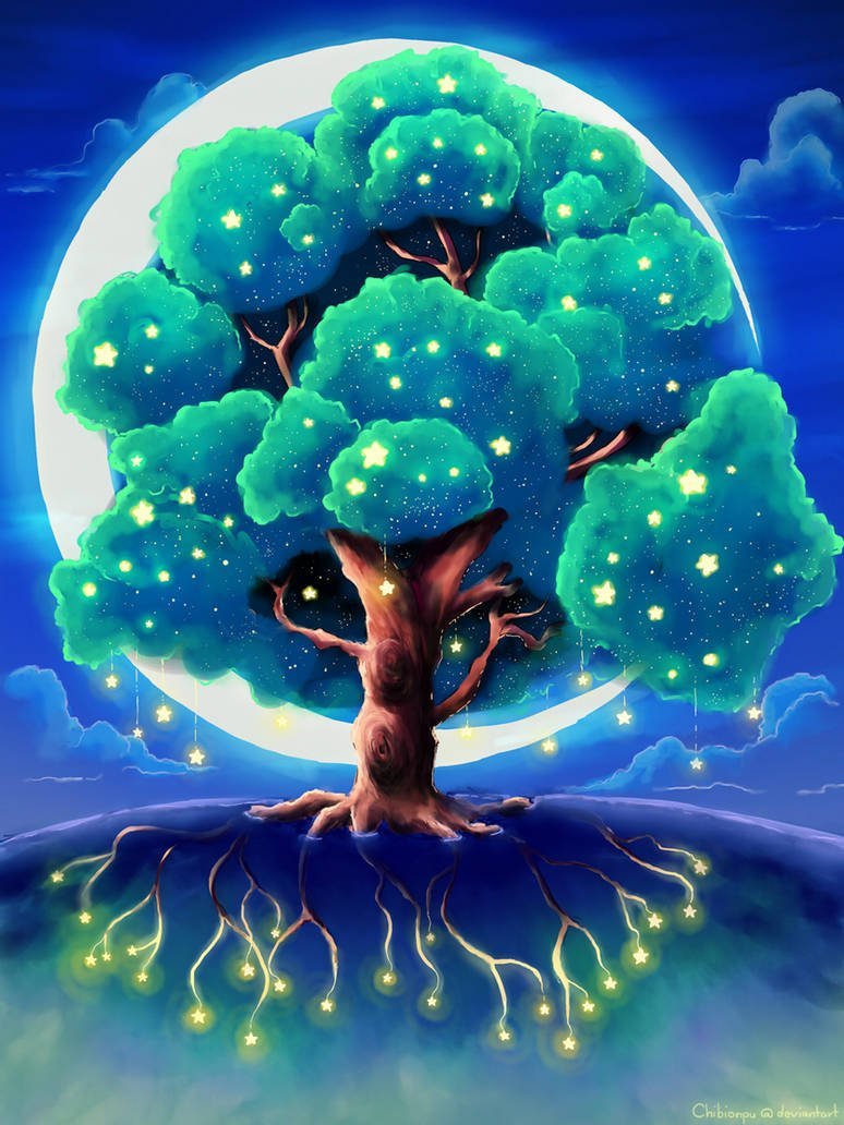 Волшебное дерево картинки