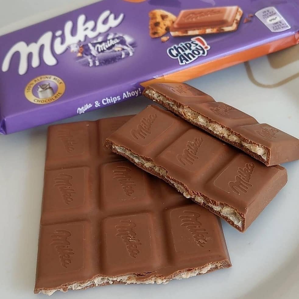 Шоколадка Milka Эстетика